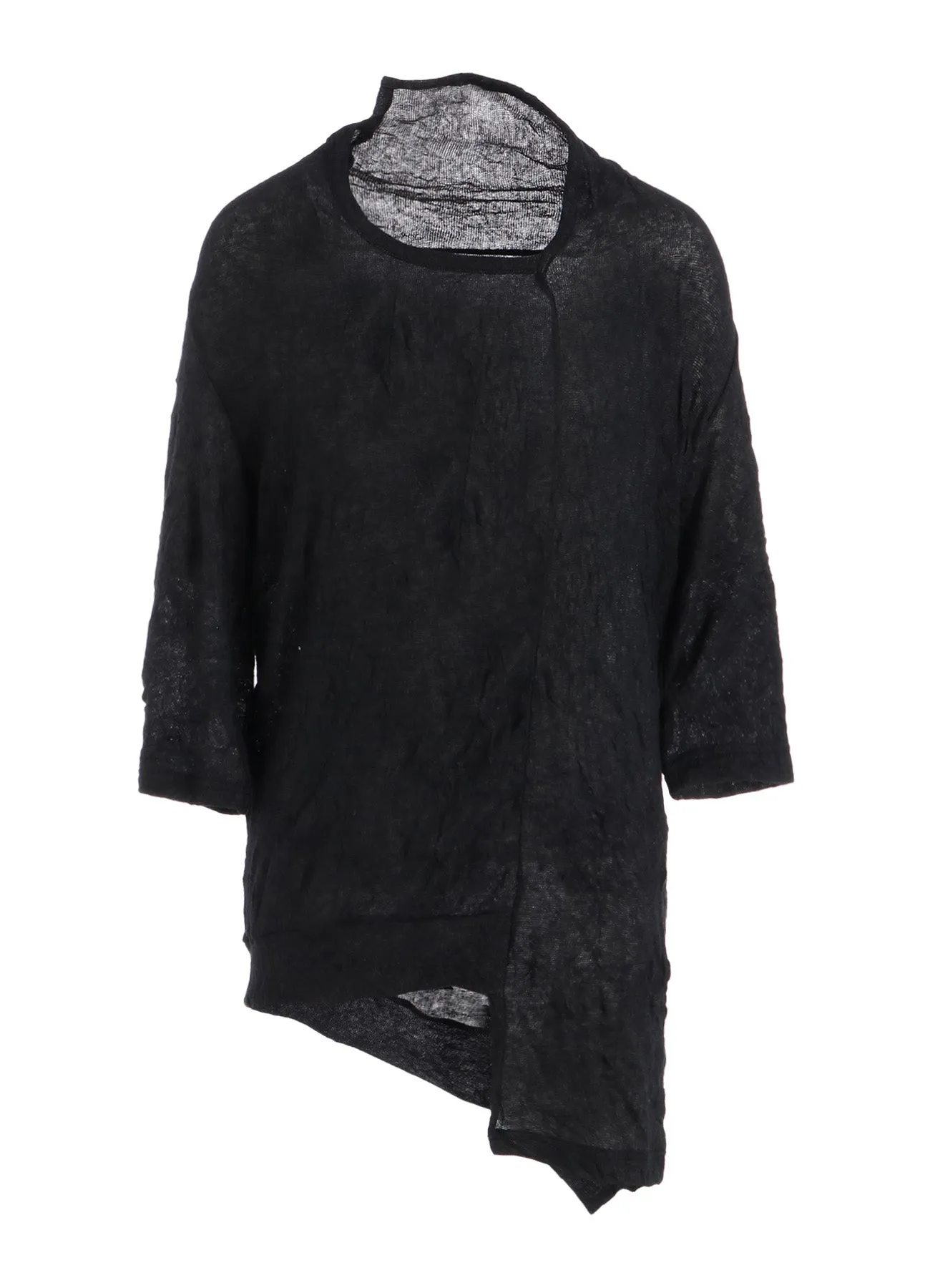 TUCK MILLING WRINKLE BACK DRAPE T sold by Yohji Yamamoto product image thumbnail 2