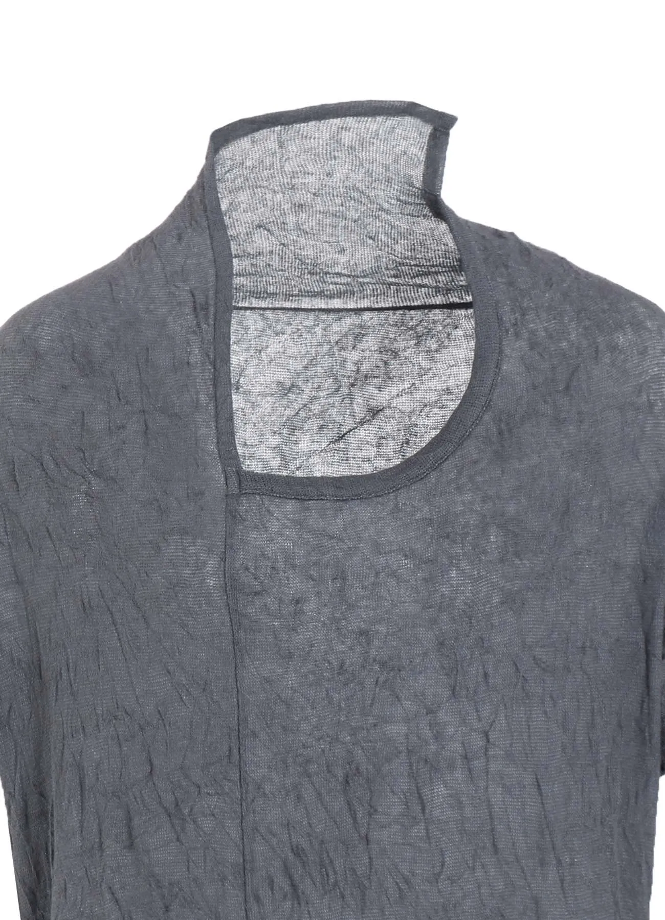 TUCK MILLING WRINKLE DRAPE DRESS sold by Yohji Yamamoto product image thumbnail 5