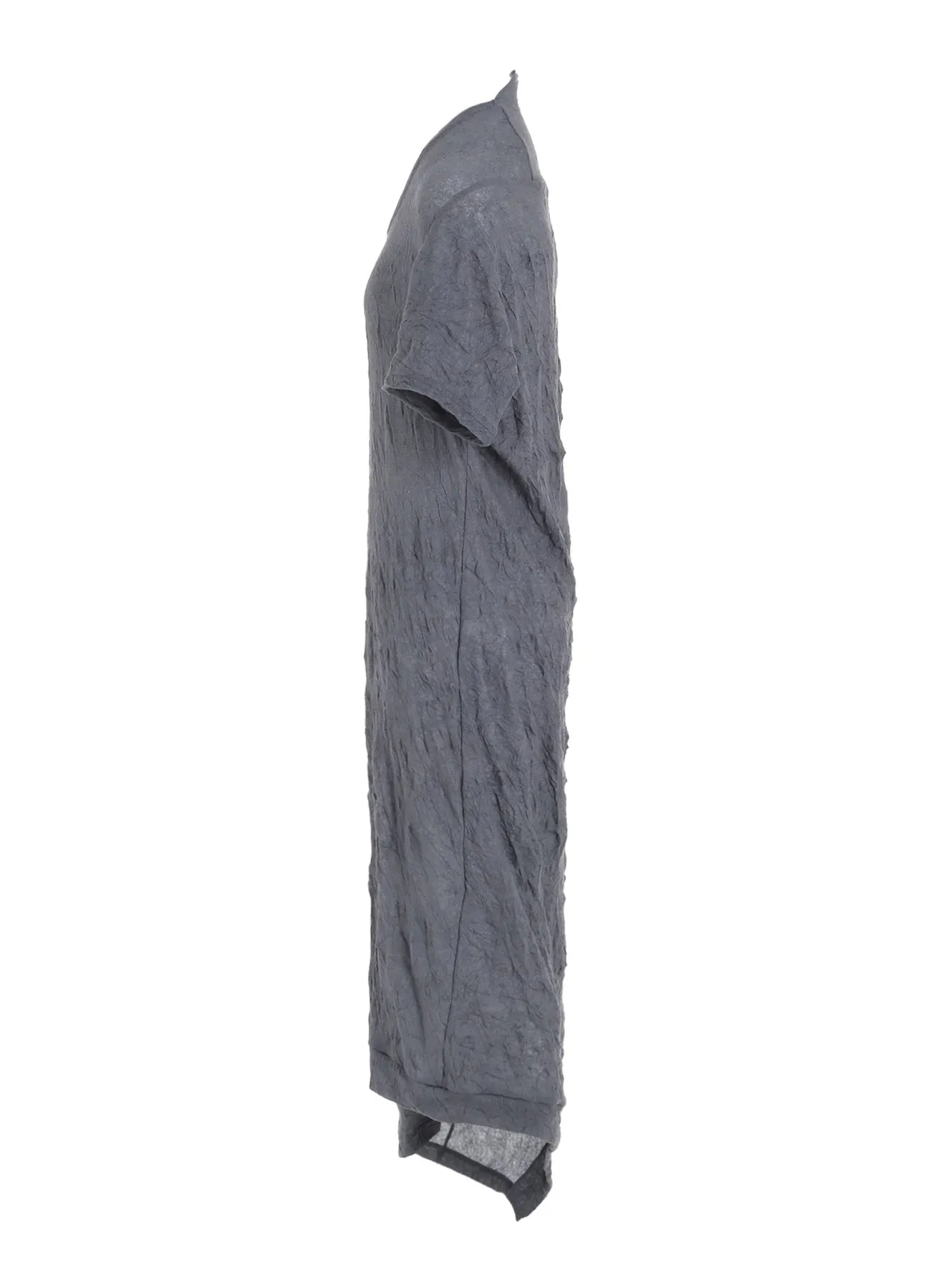 TUCK MILLING WRINKLE DRAPE DRESS sold by Yohji Yamamoto product image thumbnail 3