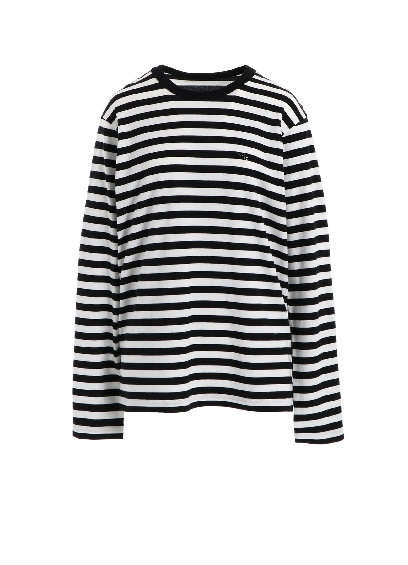 40/2 STRIPE JERSEY Y'S STITCH LONG SLEEVE T sold by Yohji Yamamoto