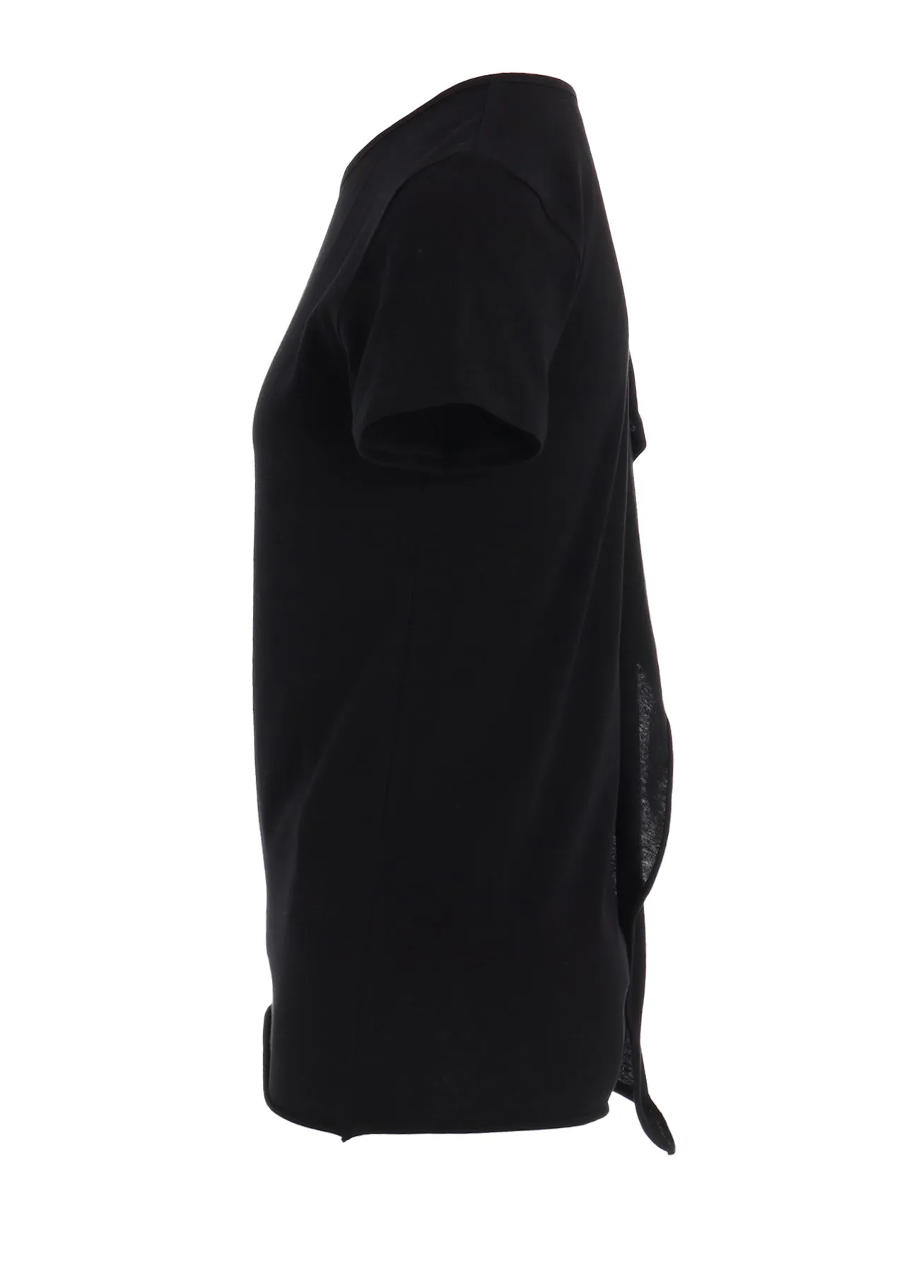 DRAPE DESIGN SHORT SLEEVE T sold by Yohji Yamamoto product image thumbnail 3