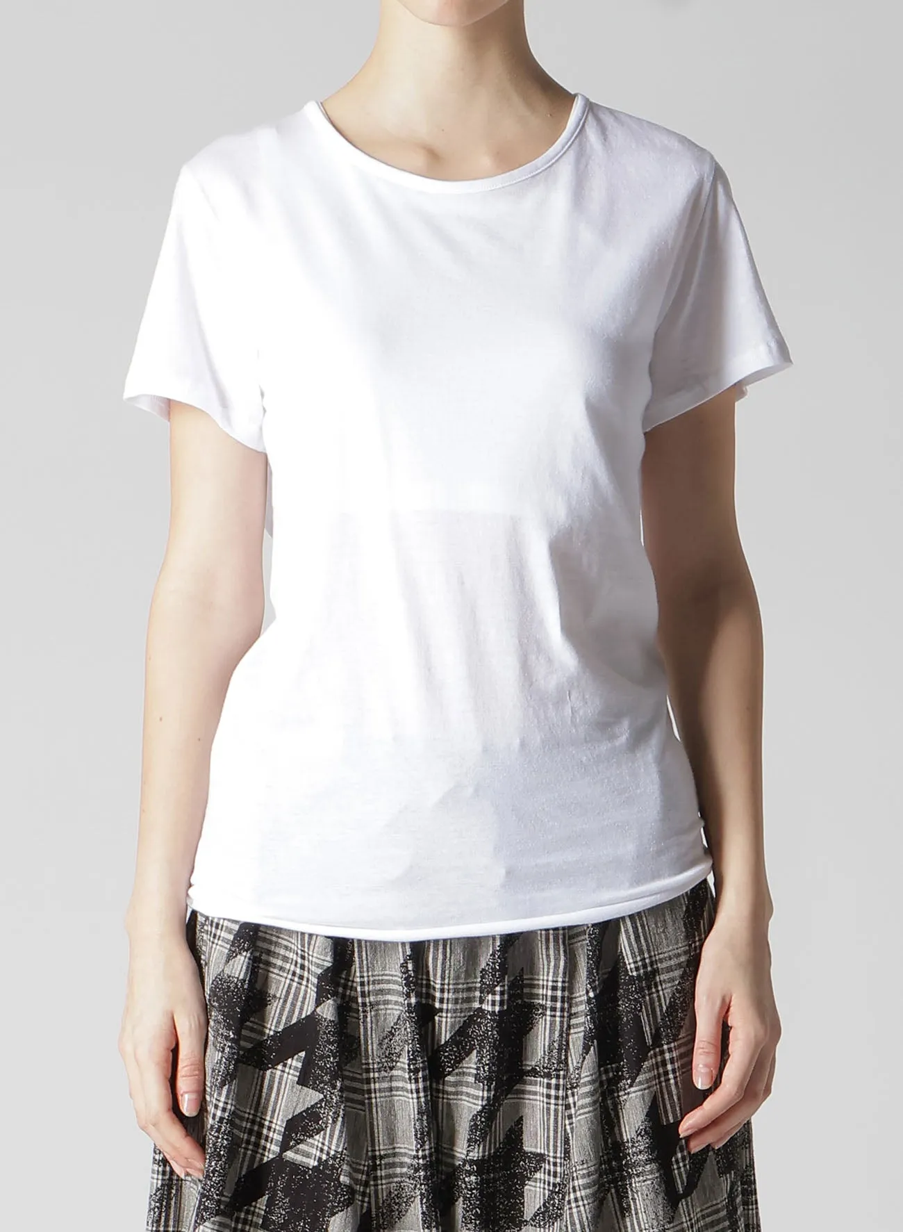 DRAPE DESIGN SHORT SLEEVE T sold by Yohji Yamamoto product image thumbnail 4