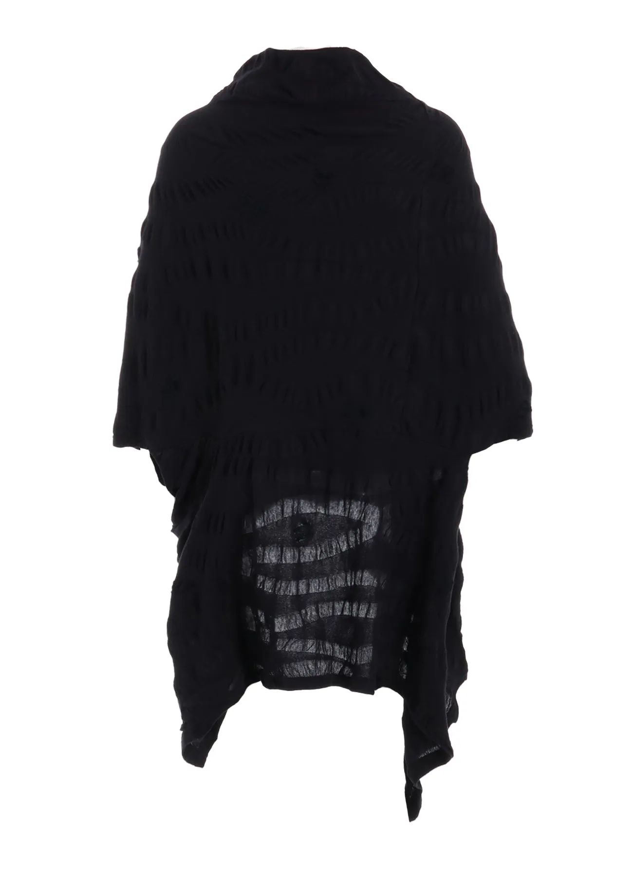 SQUARE CUT JQ ASYMMETRIC CARDIGAN sold by Yohji Yamamoto product image thumbnail 3