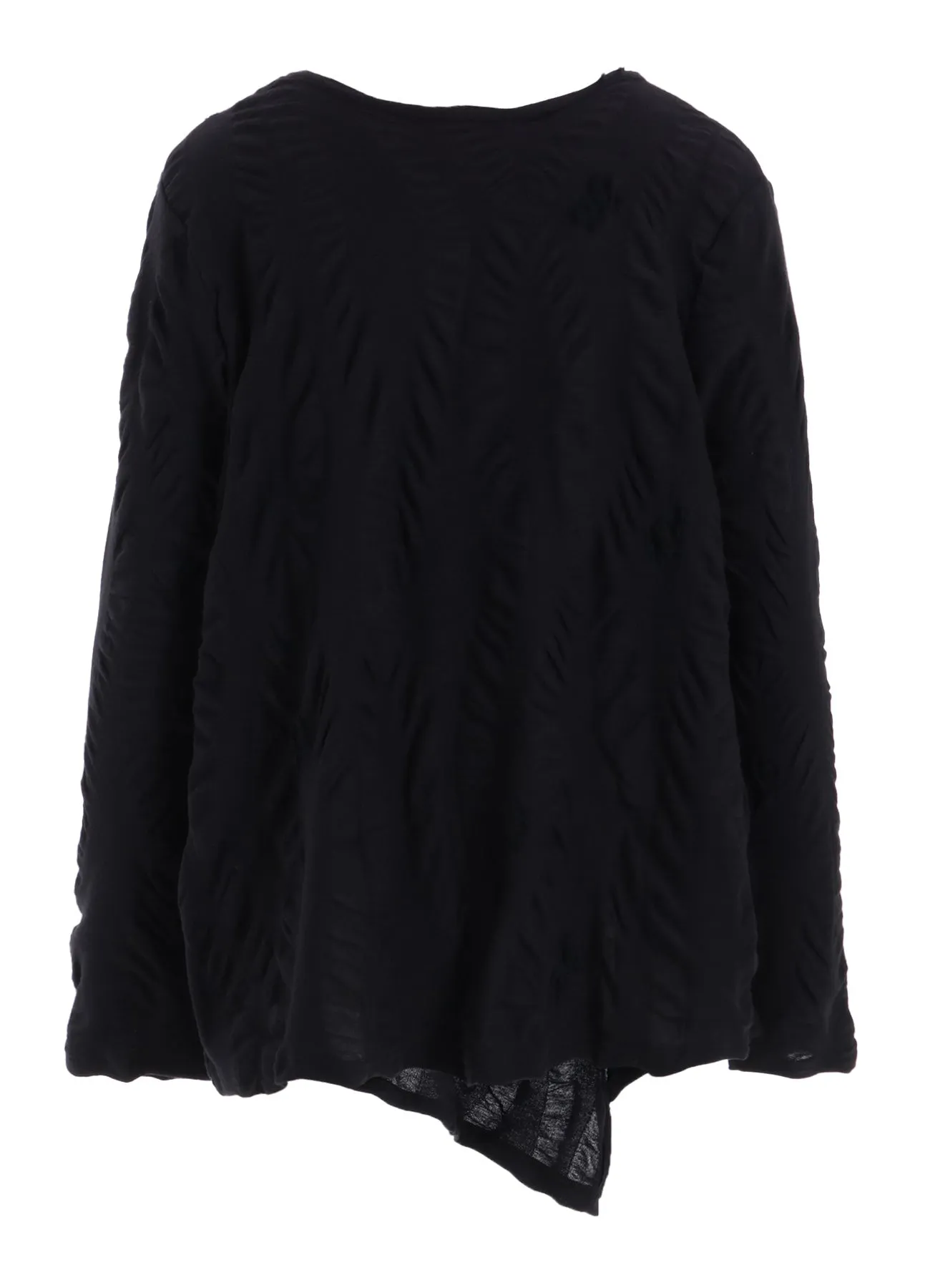 SQUARE CUT JQ ROUND NECK FLARE LONG SLEEVE sold by Yohji Yamamoto product image thumbnail 3