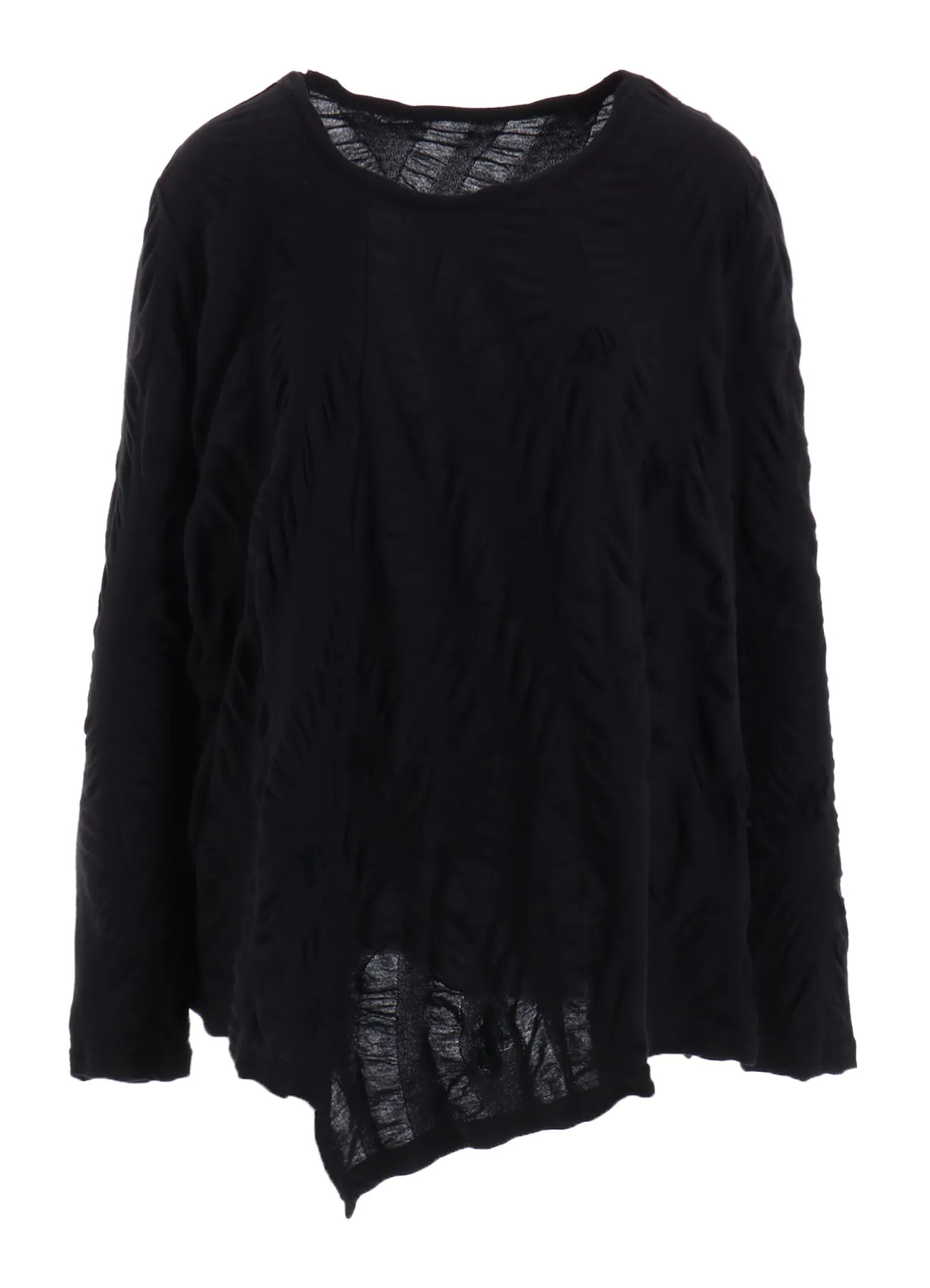 SQUARE CUT JQ ROUND NECK FLARE LONG SLEEVE sold by Yohji Yamamoto product image thumbnail 2