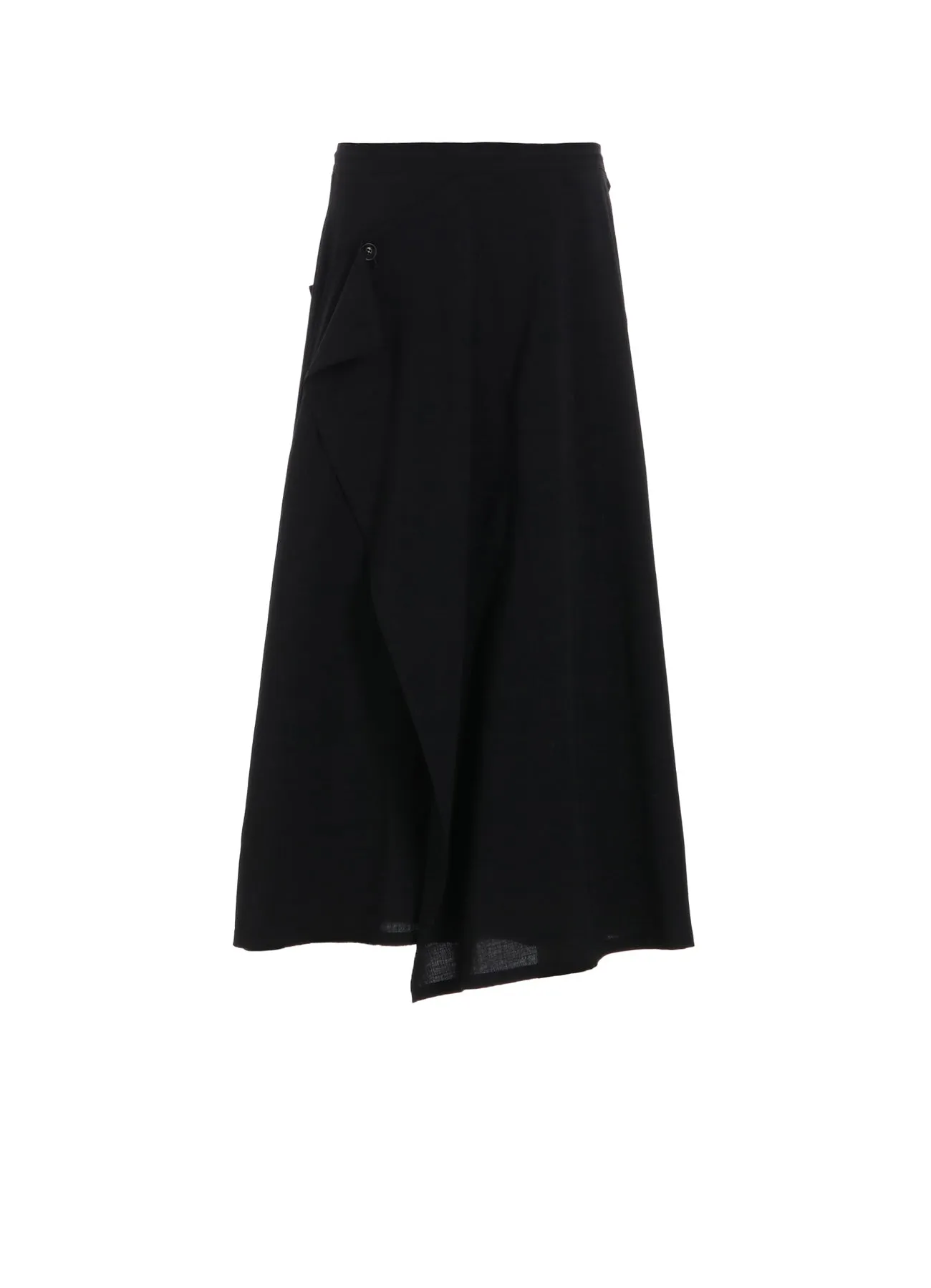 HARD-TWISTED LAWN FRONT TRIANGLE STITCH BLOUSE sold by Yohji Yamamoto