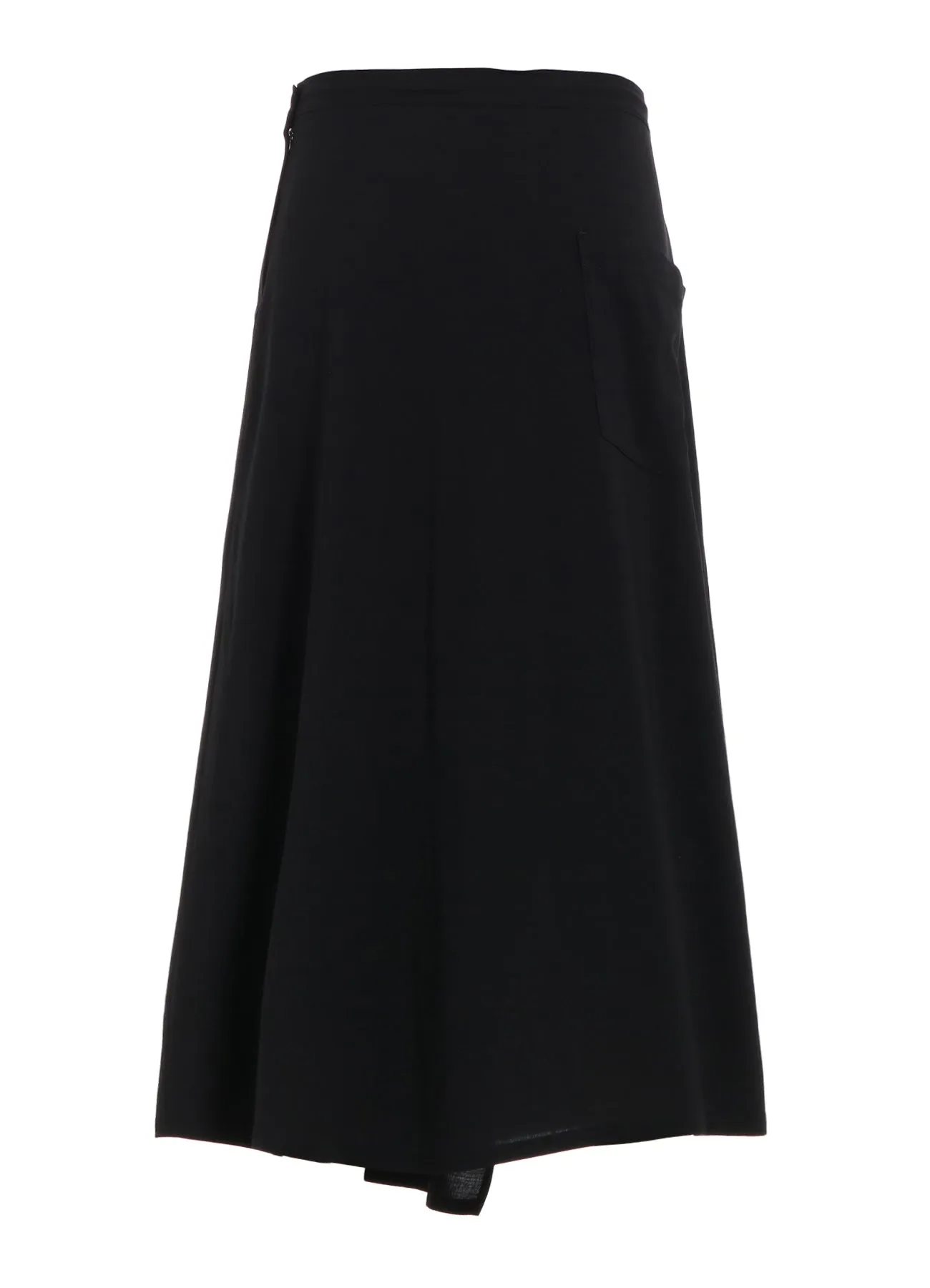 HARD-TWISTED LAWN FRONT TRIANGLE STITCH BLOUSE sold by Yohji Yamamoto product image thumbnail 3