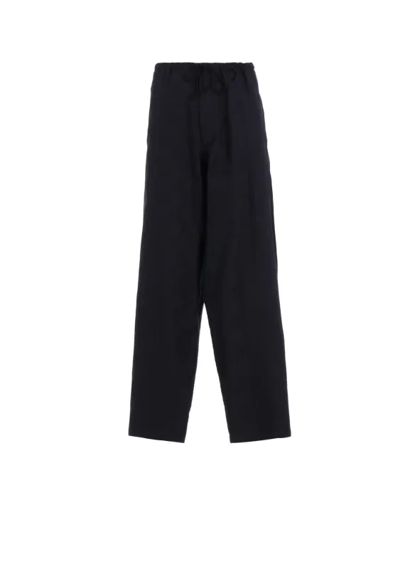 5OZ POLKA DOTS JQ DENIM Y'S STITCH PANTS W/ WAIST STRING sold by Yohji Yamamoto