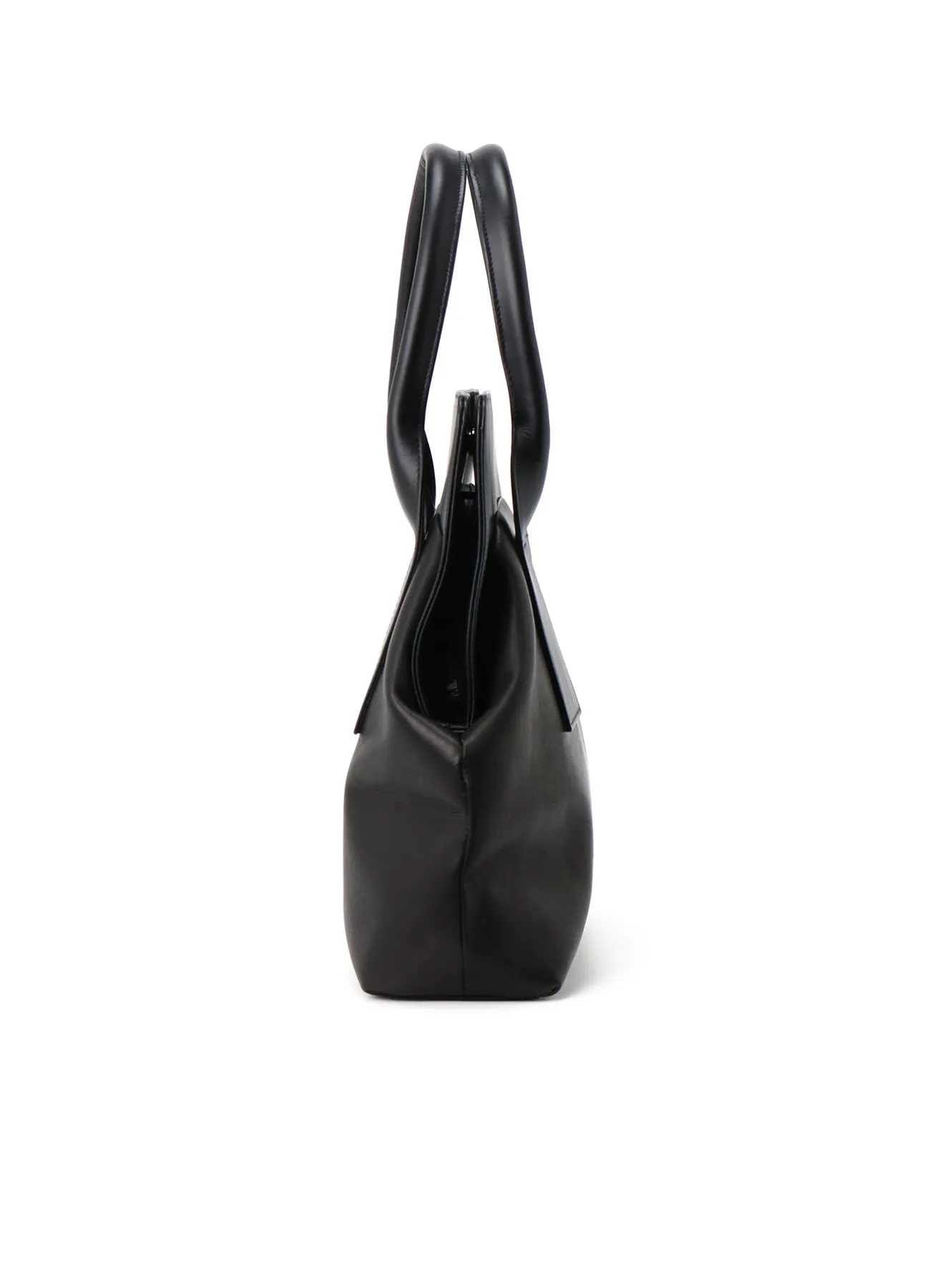 SMOOTH LEATHER COMBINATION CLASP BAG (L) sold by Yohji Yamamoto product image thumbnail 3