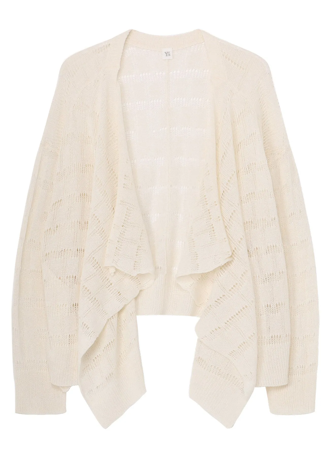 7G2P OPENWORK DRAPE SHORT CARDIGAN sold by Yohji Yamamoto product image thumbnail 2
