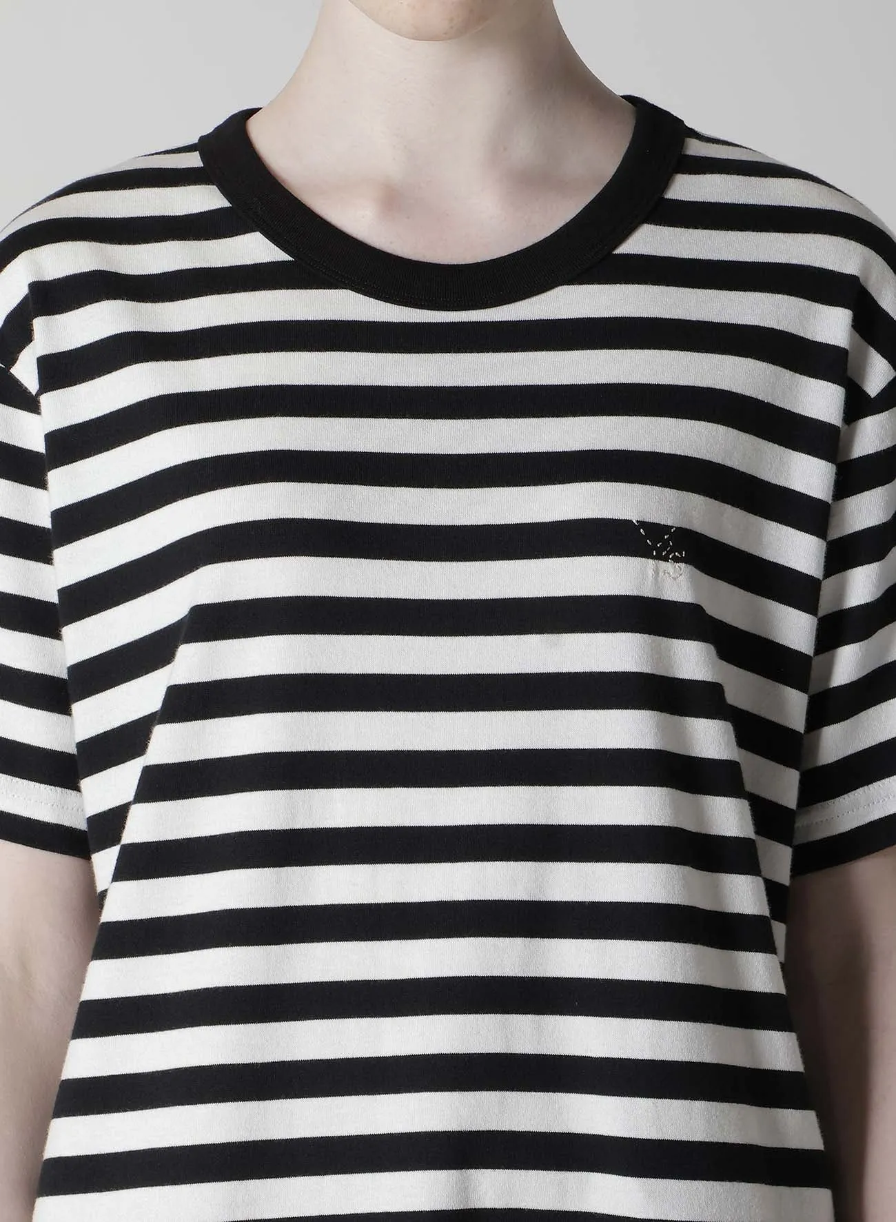 40/2 STRIPE JERSEY Y'S STITCH T sold by Yohji Yamamoto product image thumbnail 5