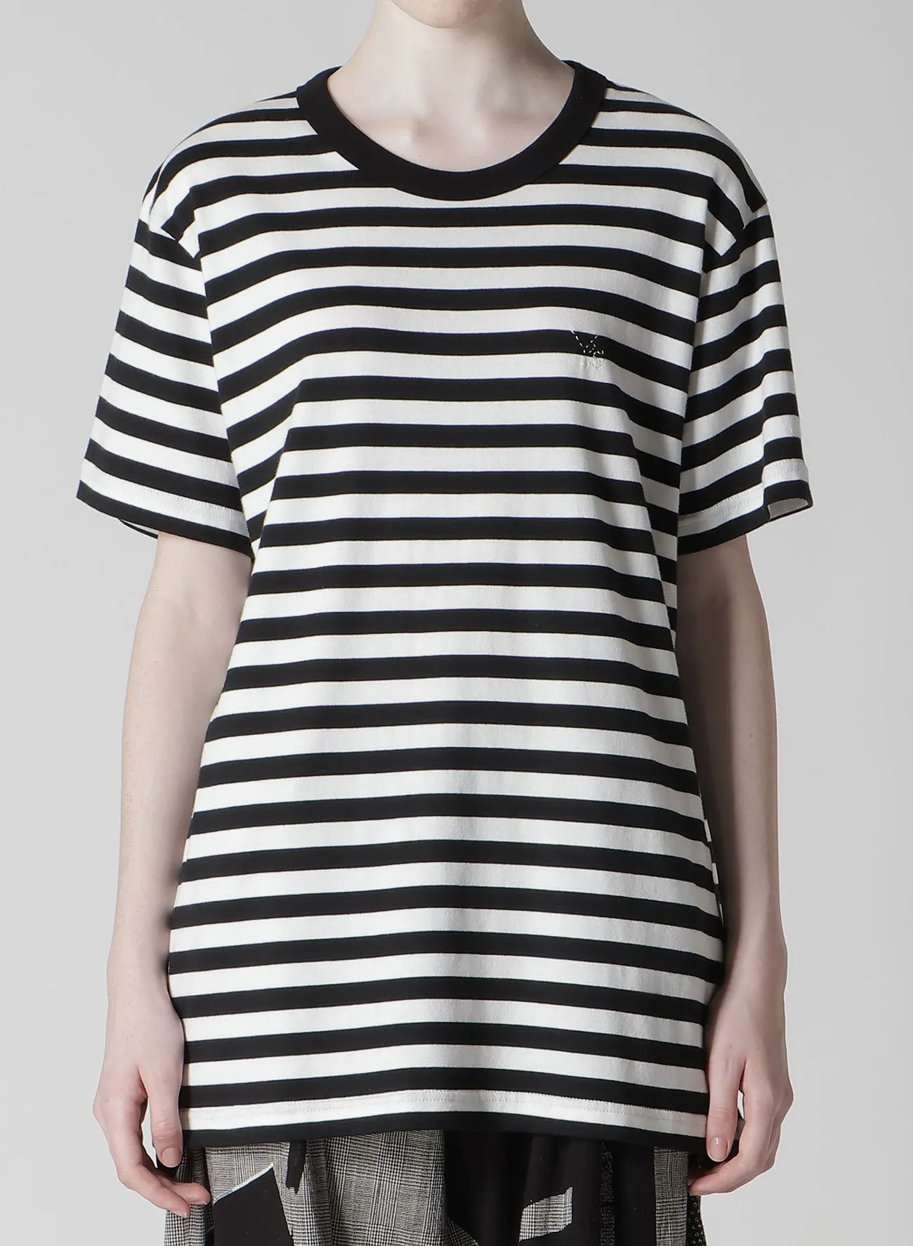 40/2 STRIPE JERSEY Y'S STITCH T sold by Yohji Yamamoto product image thumbnail 4