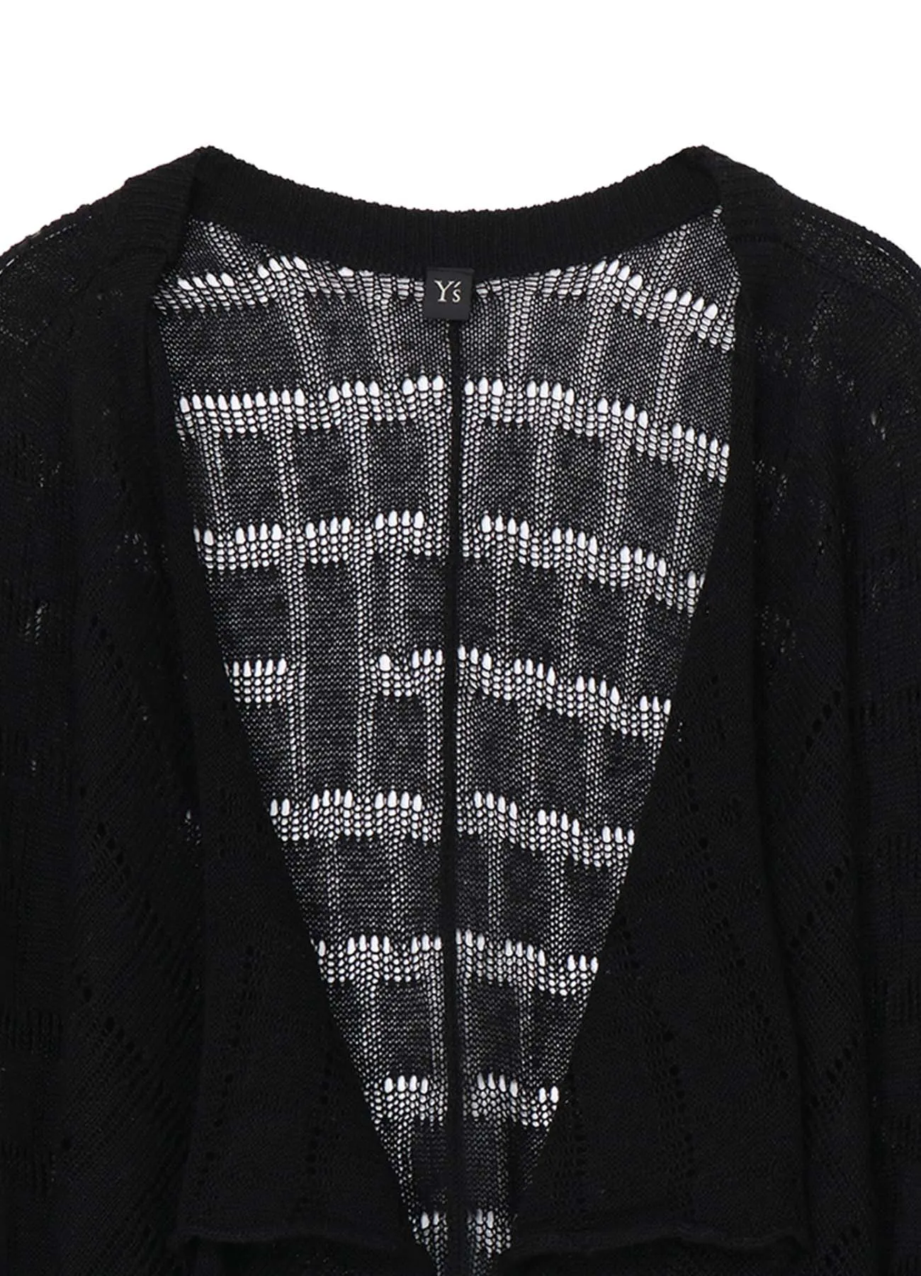7G2P OPENWORK DRAPE SHORT CARDIGAN sold by Yohji Yamamoto product image thumbnail 4