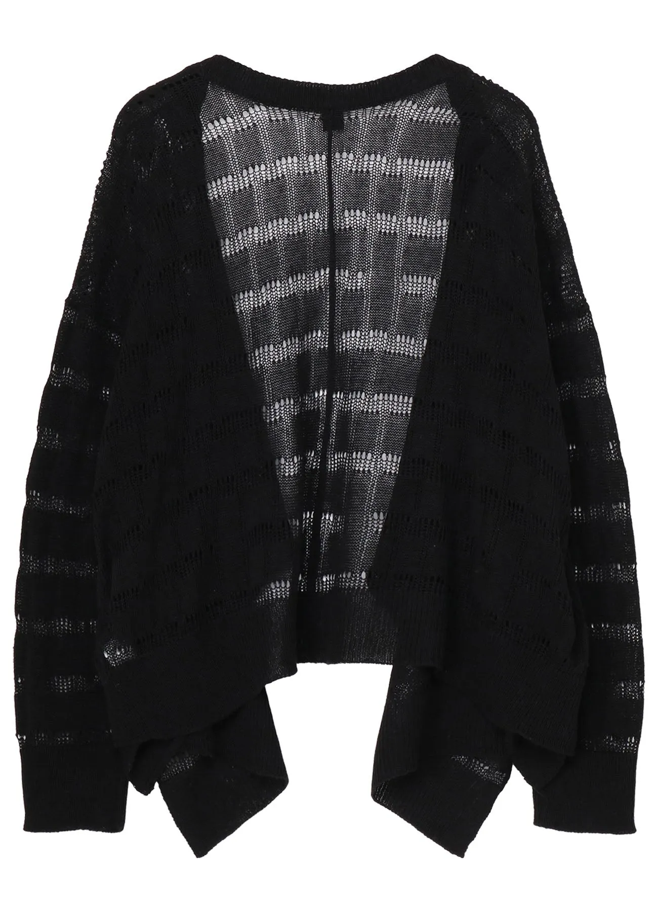 7G2P OPENWORK DRAPE SHORT CARDIGAN sold by Yohji Yamamoto product image thumbnail 3