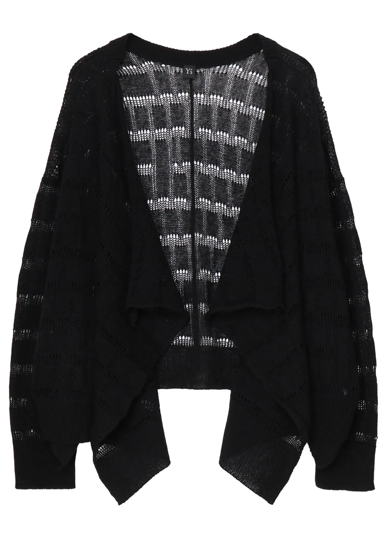 7G2P OPENWORK DRAPE SHORT CARDIGAN sold by Yohji Yamamoto product image thumbnail 2