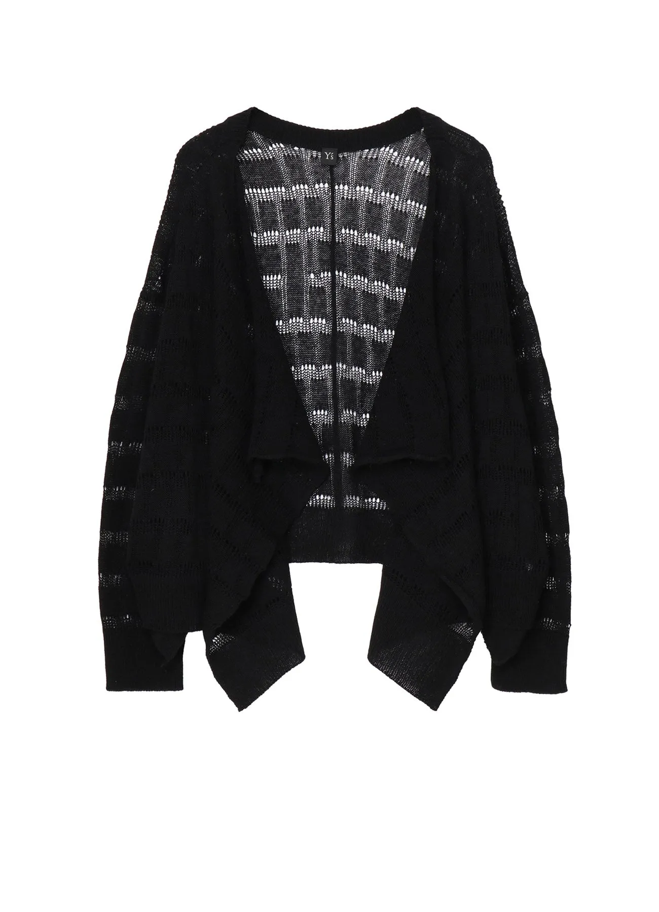 7G2P OPENWORK DRAPE SHORT CARDIGAN sold by Yohji Yamamoto