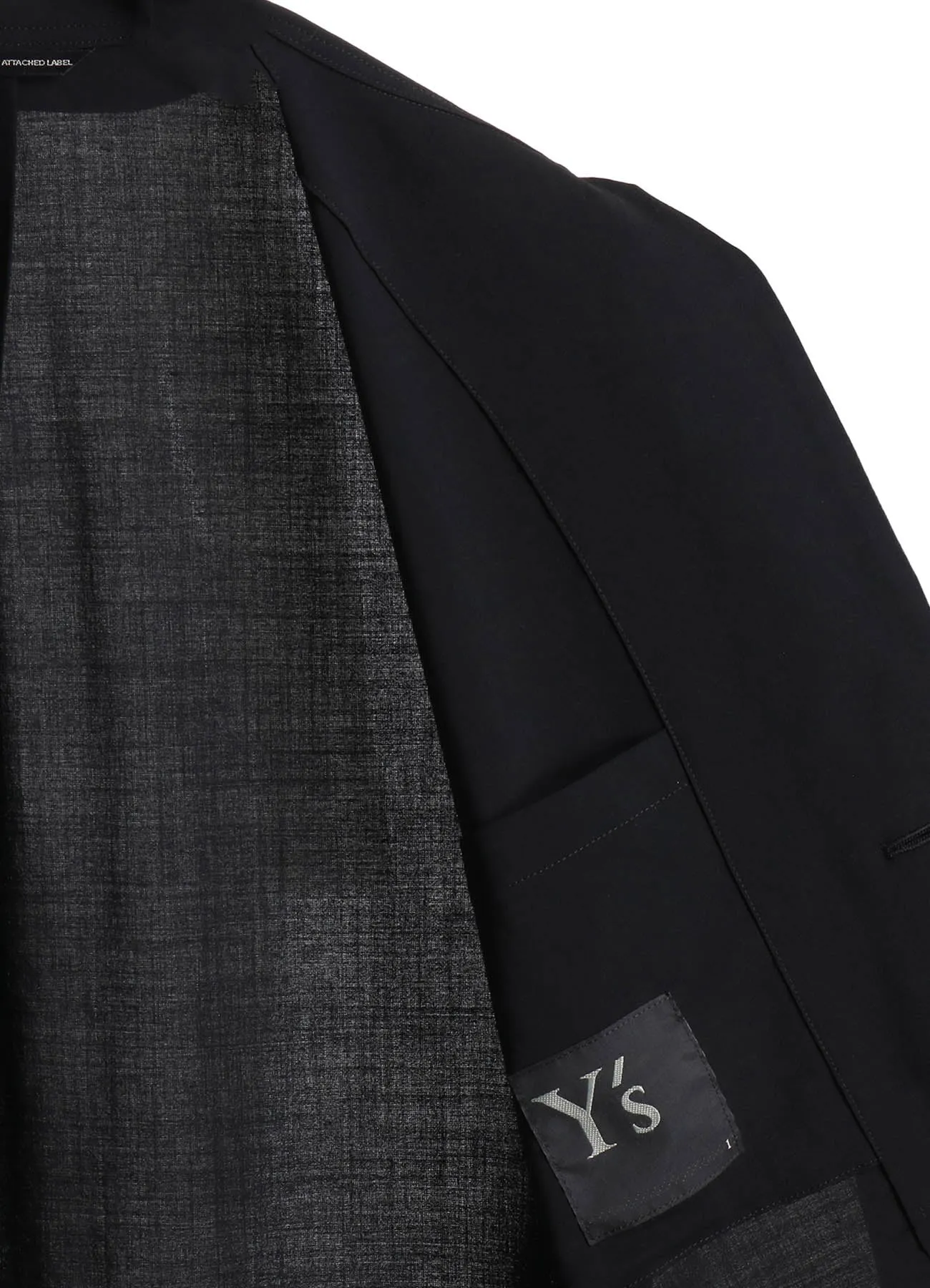 HARD-TWISTED LAWN 4 BUTTON WORK JACKET sold by Yohji Yamamoto product image thumbnail 4