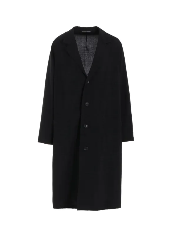 HARD-TWISTED LAWN 4 BUTTON WORK JACKET sold by Yohji Yamamoto