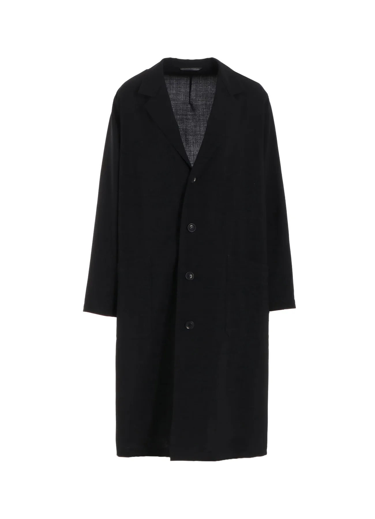 HARD-TWISTED LAWN 4 BUTTON WORK JACKET sold by Yohji Yamamoto