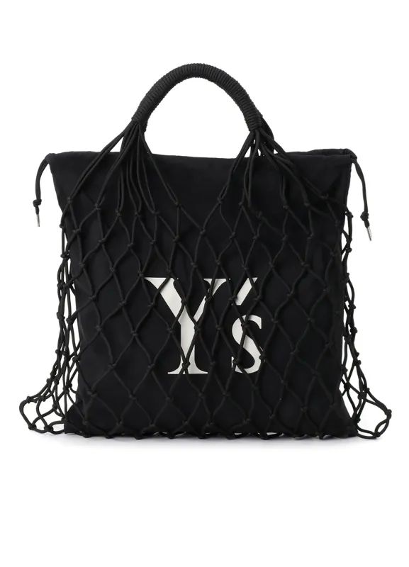 POLYESTER CORD LOGO KNIT BAG sold by Yohji Yamamoto