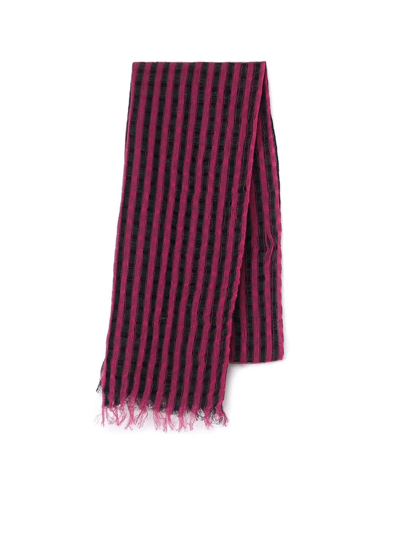 MESH COMBINATION DOUBLE LAYERED SCARF sold by Yohji Yamamoto