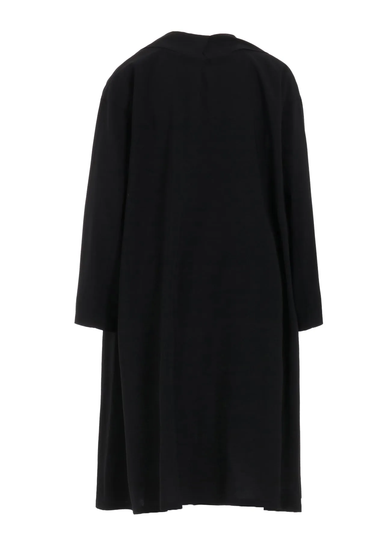 HARD-TWISTED LAWN BIG COLLAR COAT sold by Yohji Yamamoto product image thumbnail 3