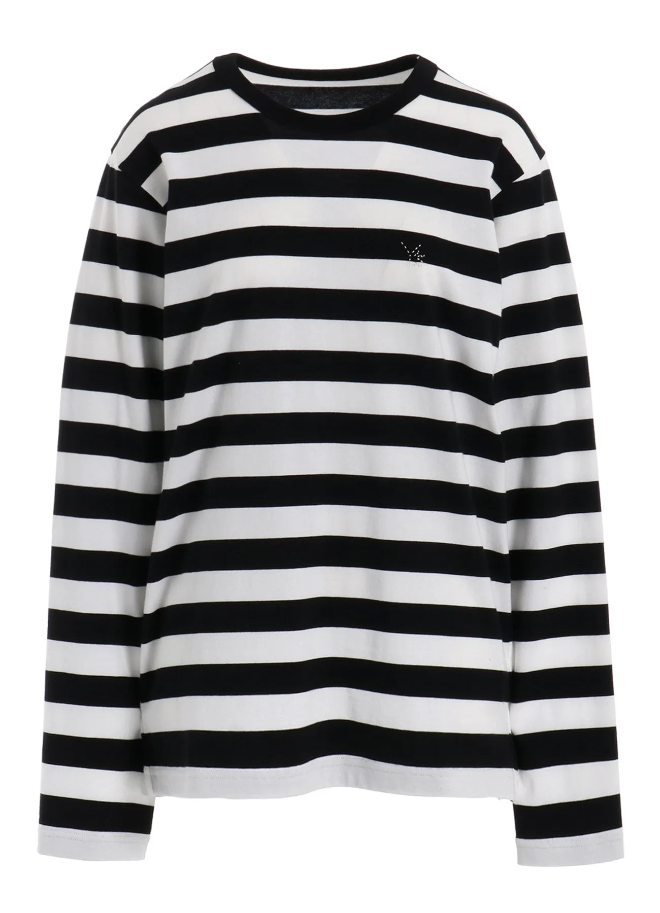 40/2 STRIPE JERSEY Y'S STITCH LONG SLEEVE T sold by Yohji Yamamoto product image thumbnail 2