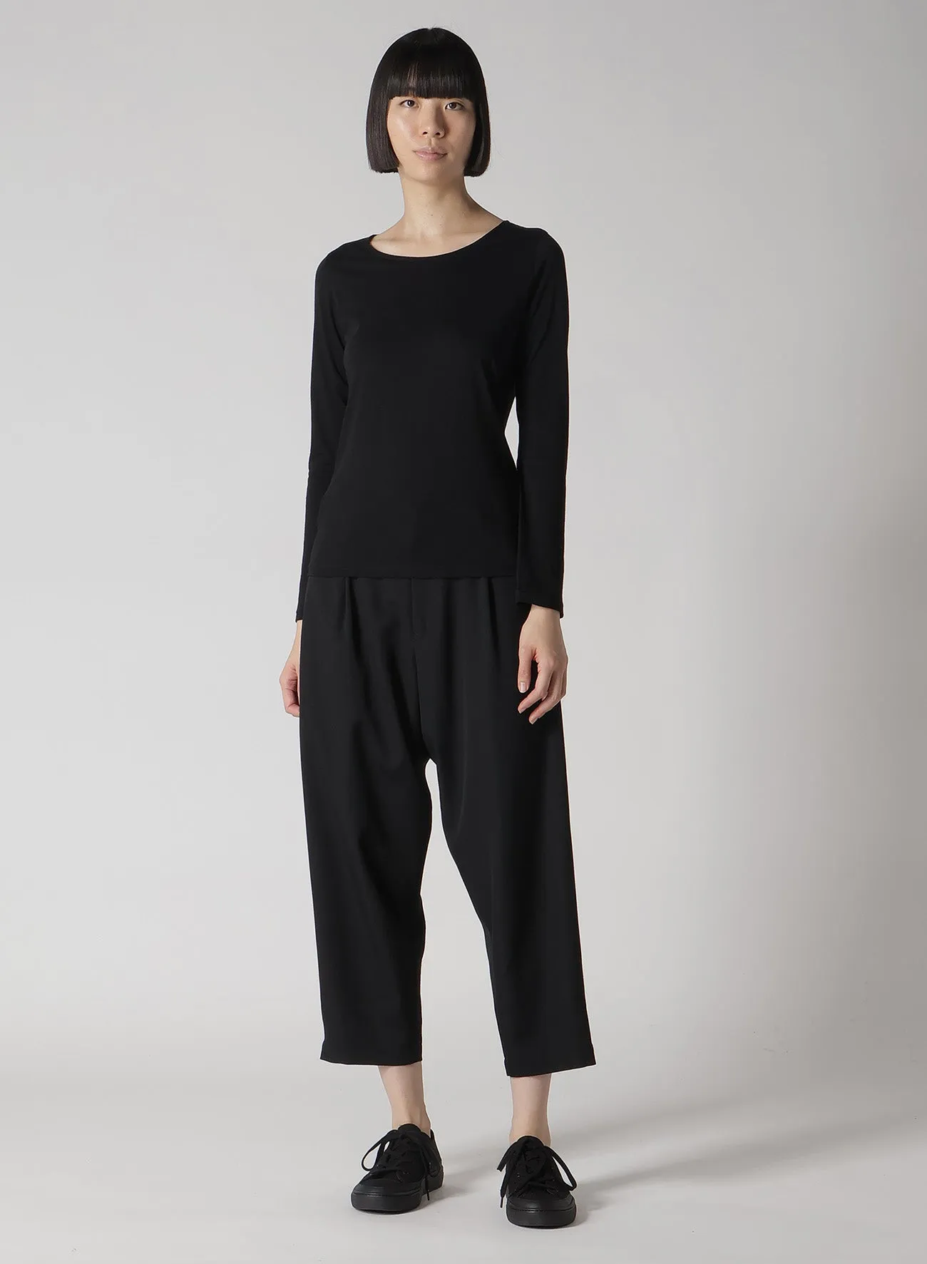 CASHARN ROUND NECK LONG SLV T sold by Yohji Yamamoto product image thumbnail 3
