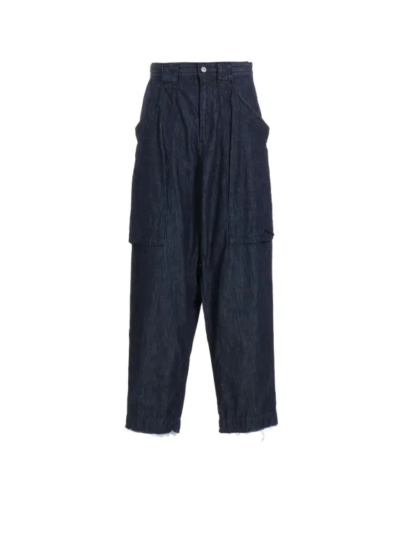6oz TWILL DENIM B POCKET DETAIL PANTS sold by Yohji Yamamoto