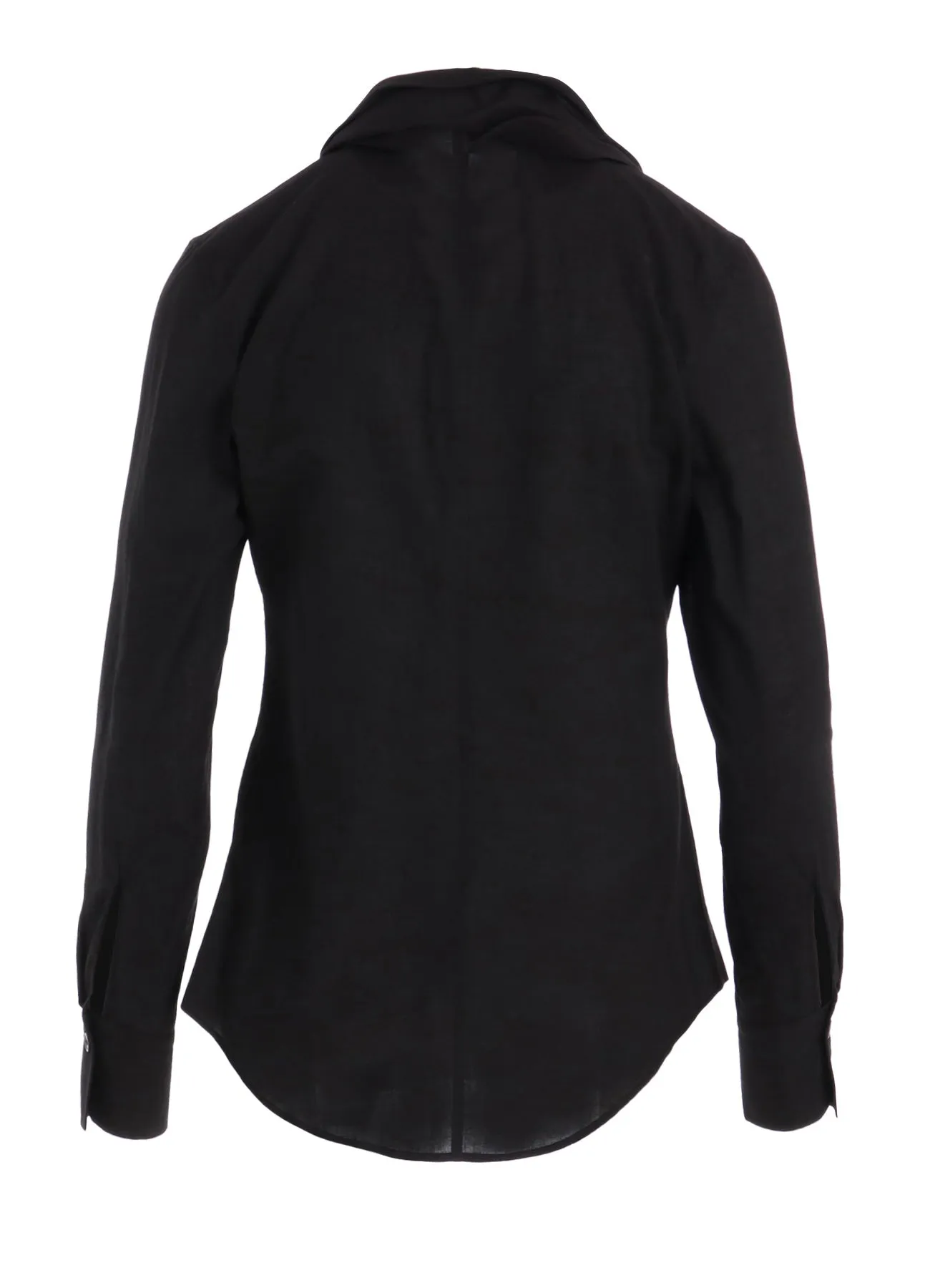 100/-KHADI STOLE DETAIL BLOUSE sold by Yohji Yamamoto product image thumbnail 4