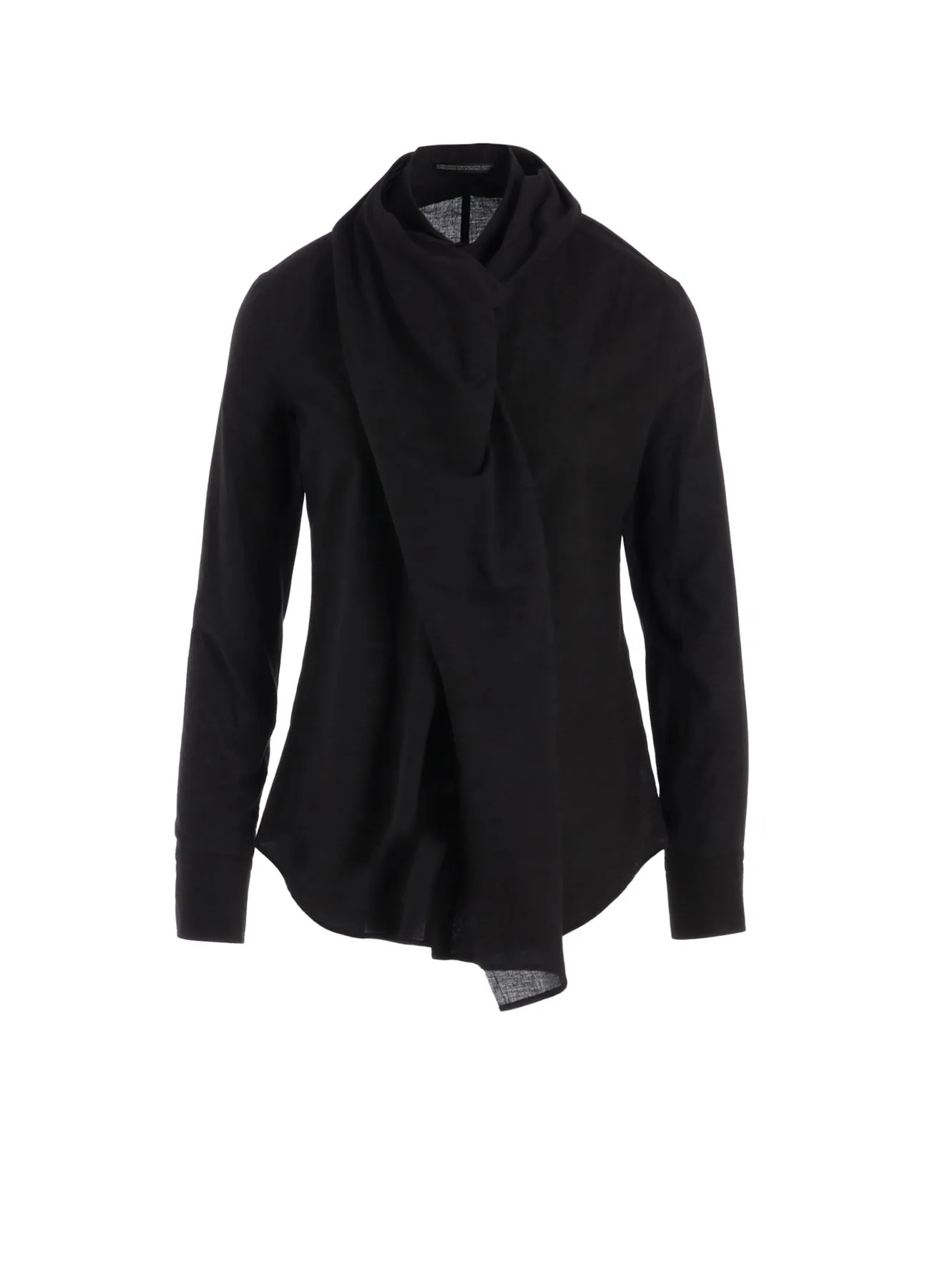 100/-KHADI STOLE DETAIL BLOUSE sold by Yohji Yamamoto