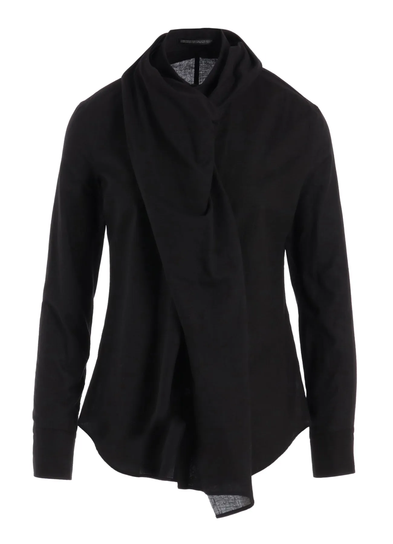 100/-KHADI STOLE DETAIL BLOUSE sold by Yohji Yamamoto product image thumbnail 2