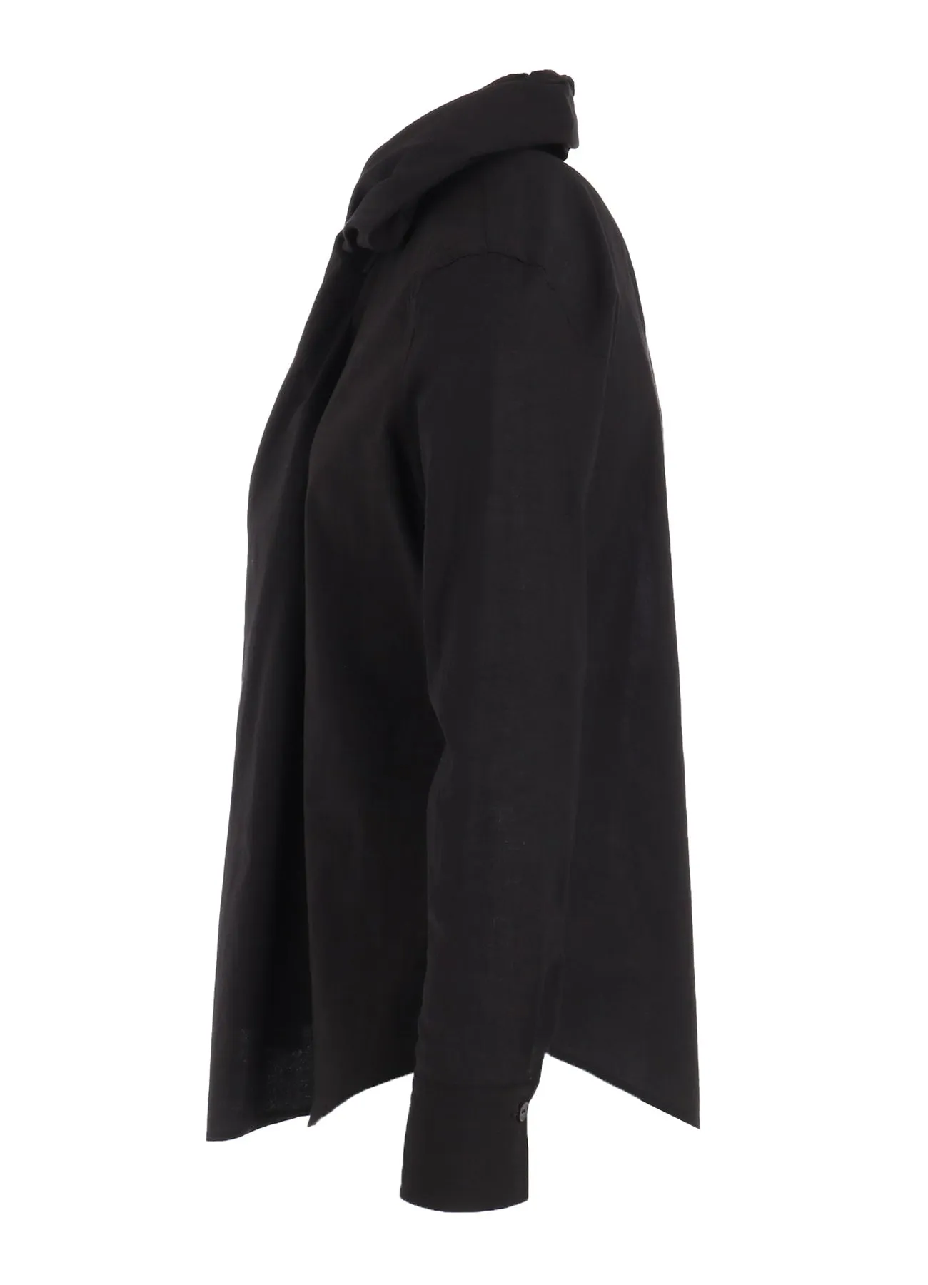 100/-KHADI STOLE DETAIL BLOUSE sold by Yohji Yamamoto product image thumbnail 3