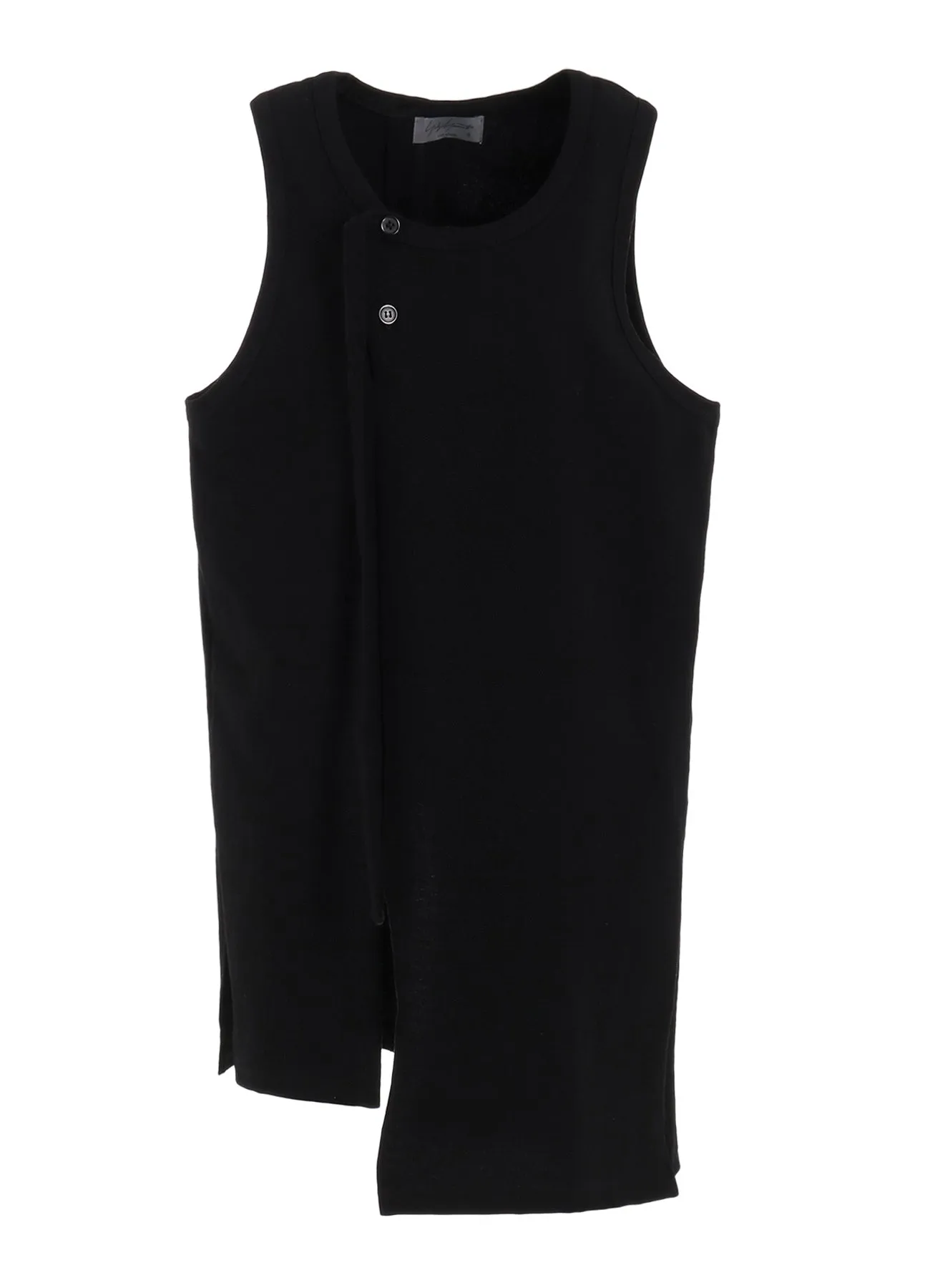 AMERICAN SINGLE JERSEY BINDER SLEEVELESS T sold by Yohji Yamamoto product image thumbnail 2