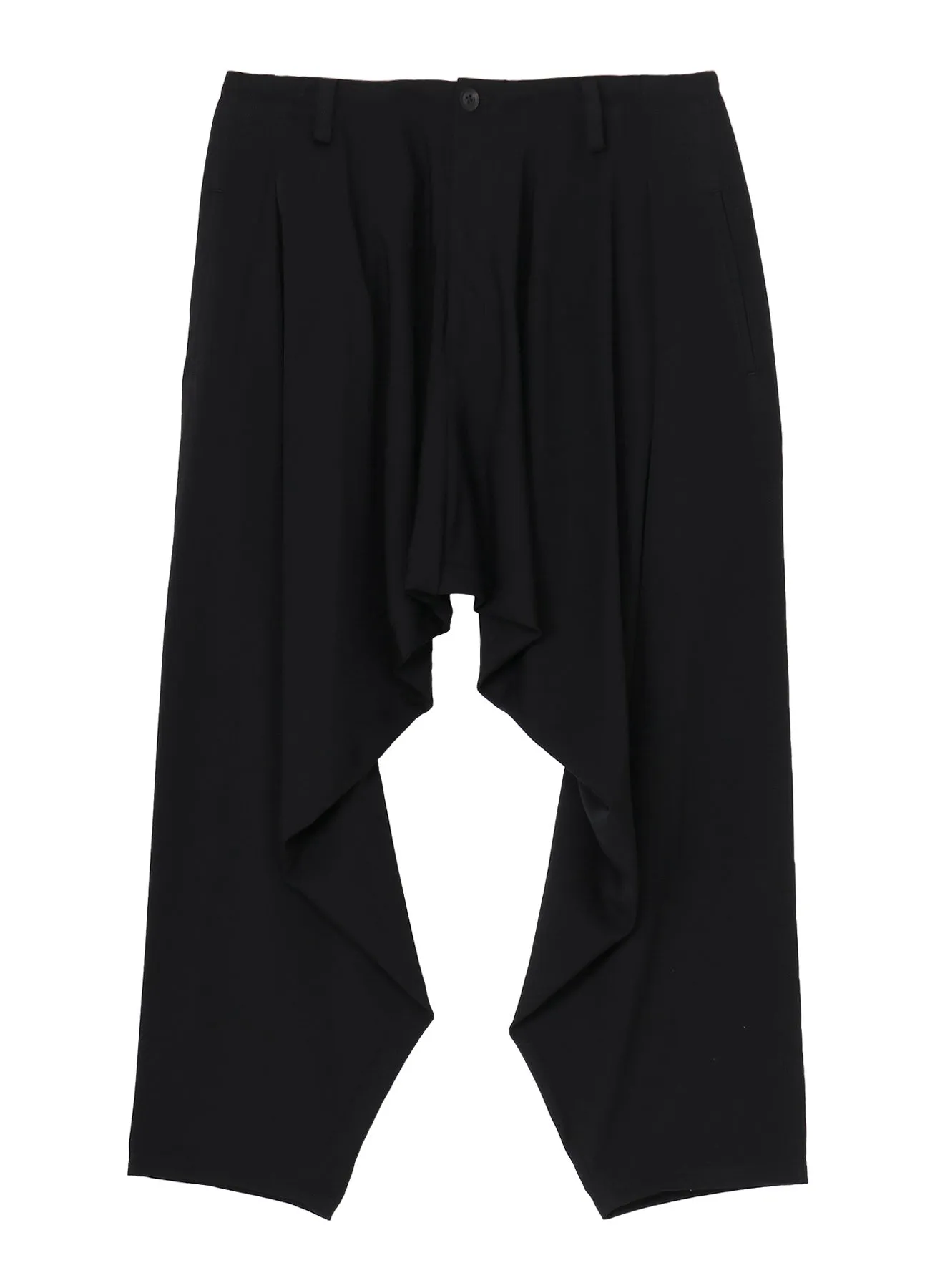 WOOL GABARDINE DRAPE PANTS sold by Yohji Yamamoto product image thumbnail 2