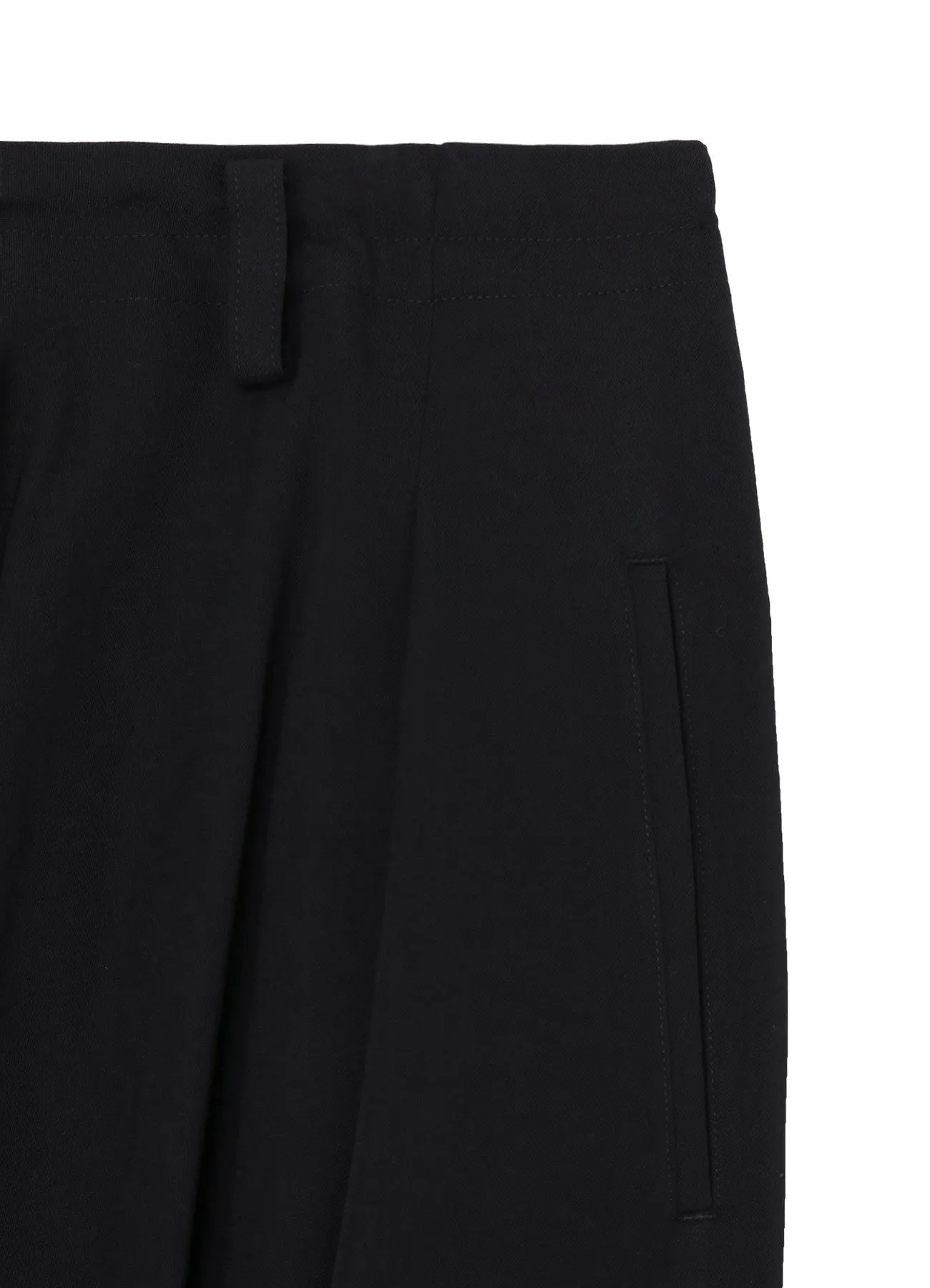 WOOL GABARDINE DRAPE PANTS sold by Yohji Yamamoto product image thumbnail 4