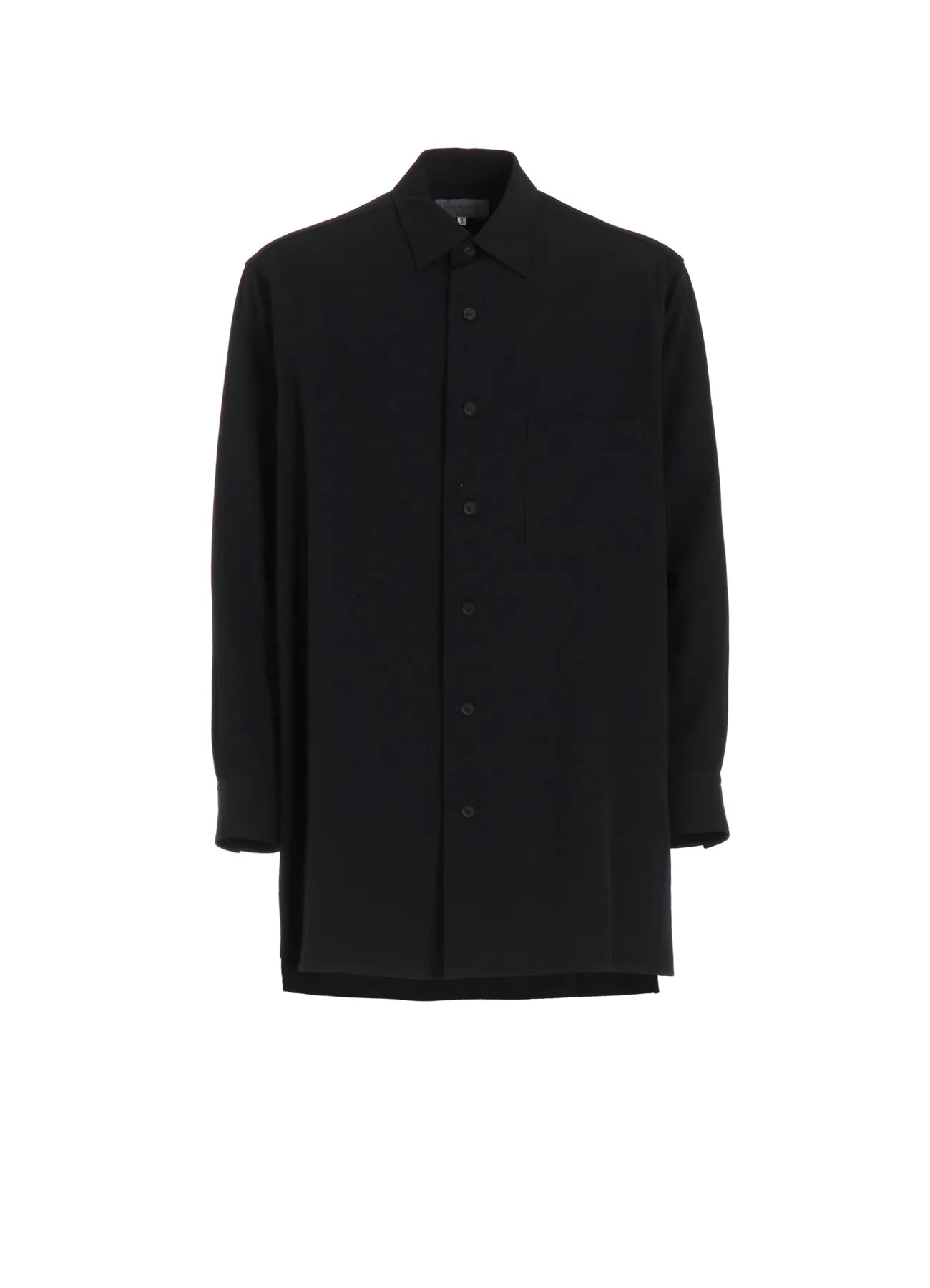 WOOL GABARDINE BASIC BIG BLOUSE sold by Yohji Yamamoto