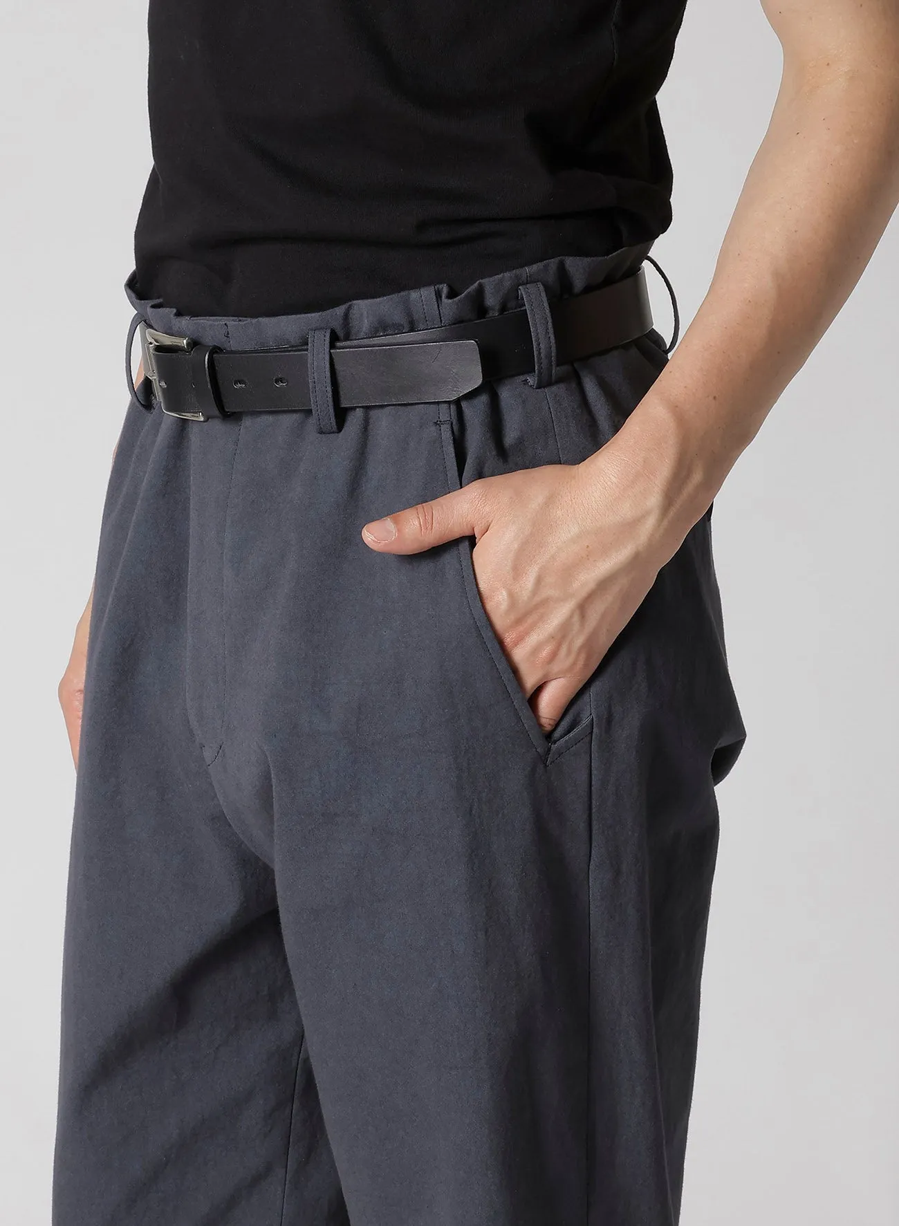 C/POPLIN SLIM PANTS sold by Yohji Yamamoto product image thumbnail 3