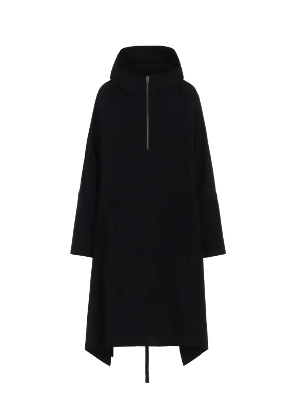 WOOL GABARDINE SIDE CUT-OUT DRESSES sold by Yohji Yamamoto