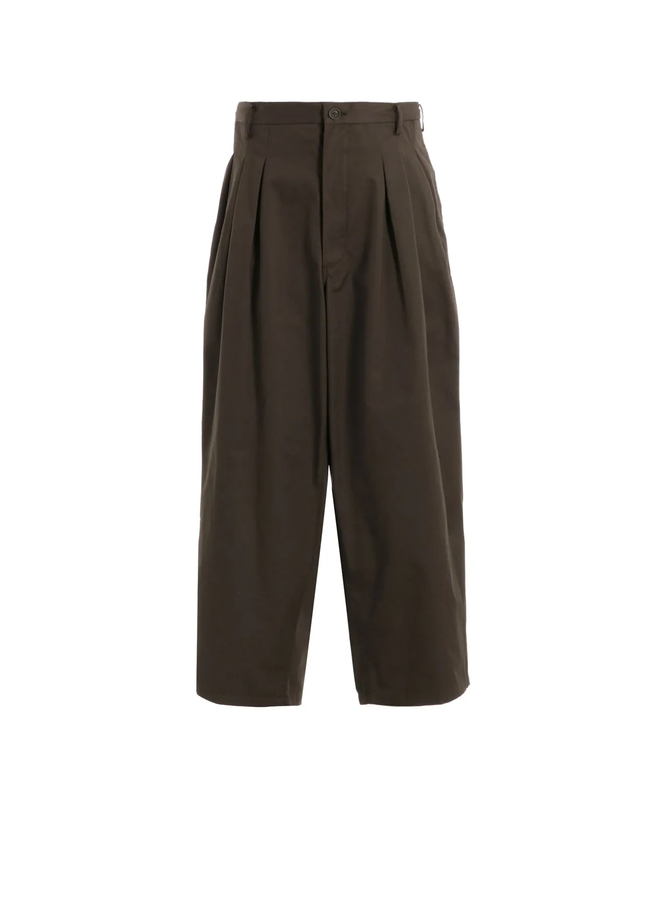T/C TWILL PANTS WITH 12-TUCKS sold by Yohji Yamamoto
