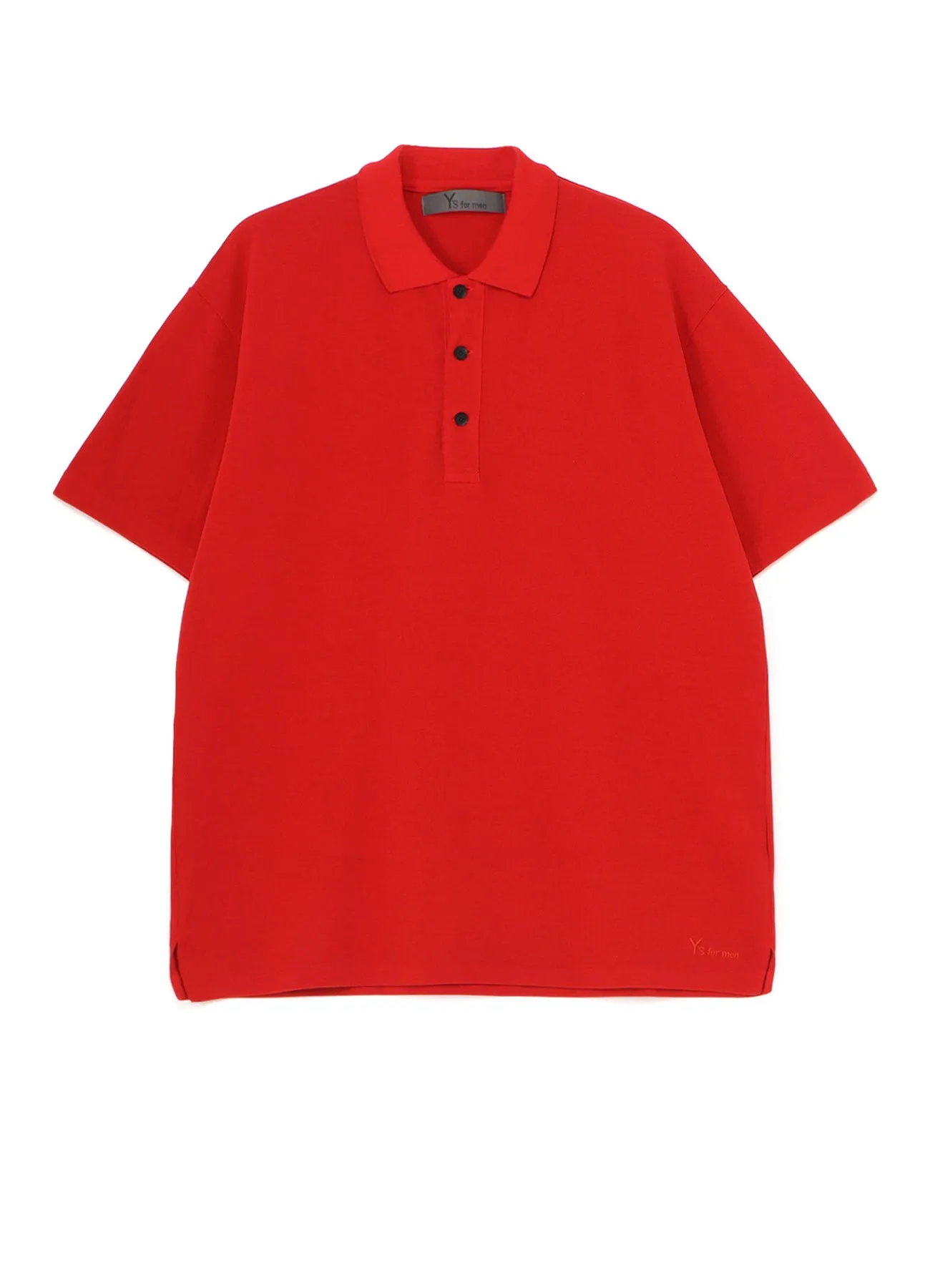 Y's for men LOGO EMBROIDERY POLO sold by Yohji Yamamoto