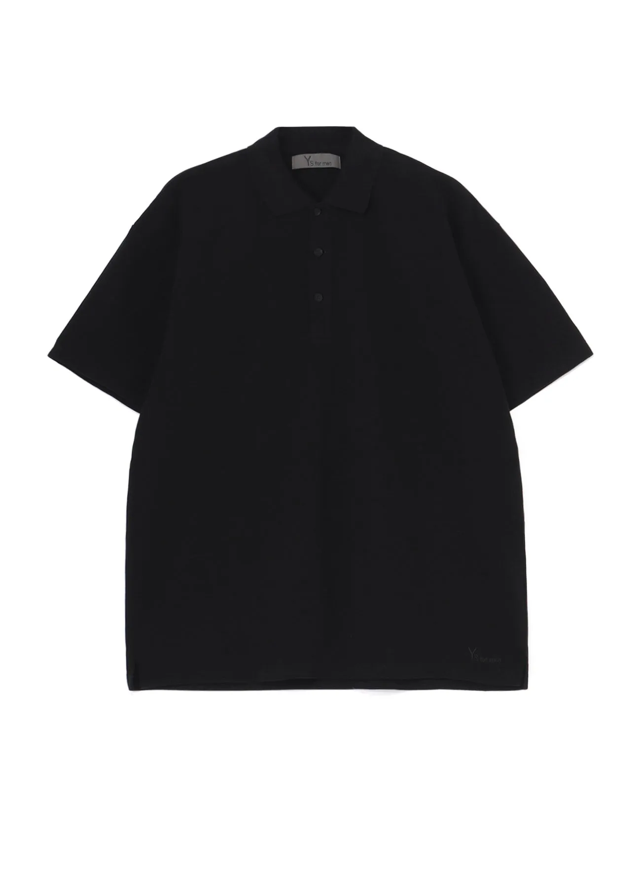 Y's for men LOGO EMBROIDERY POLO sold by Yohji Yamamoto product image thumbnail 2