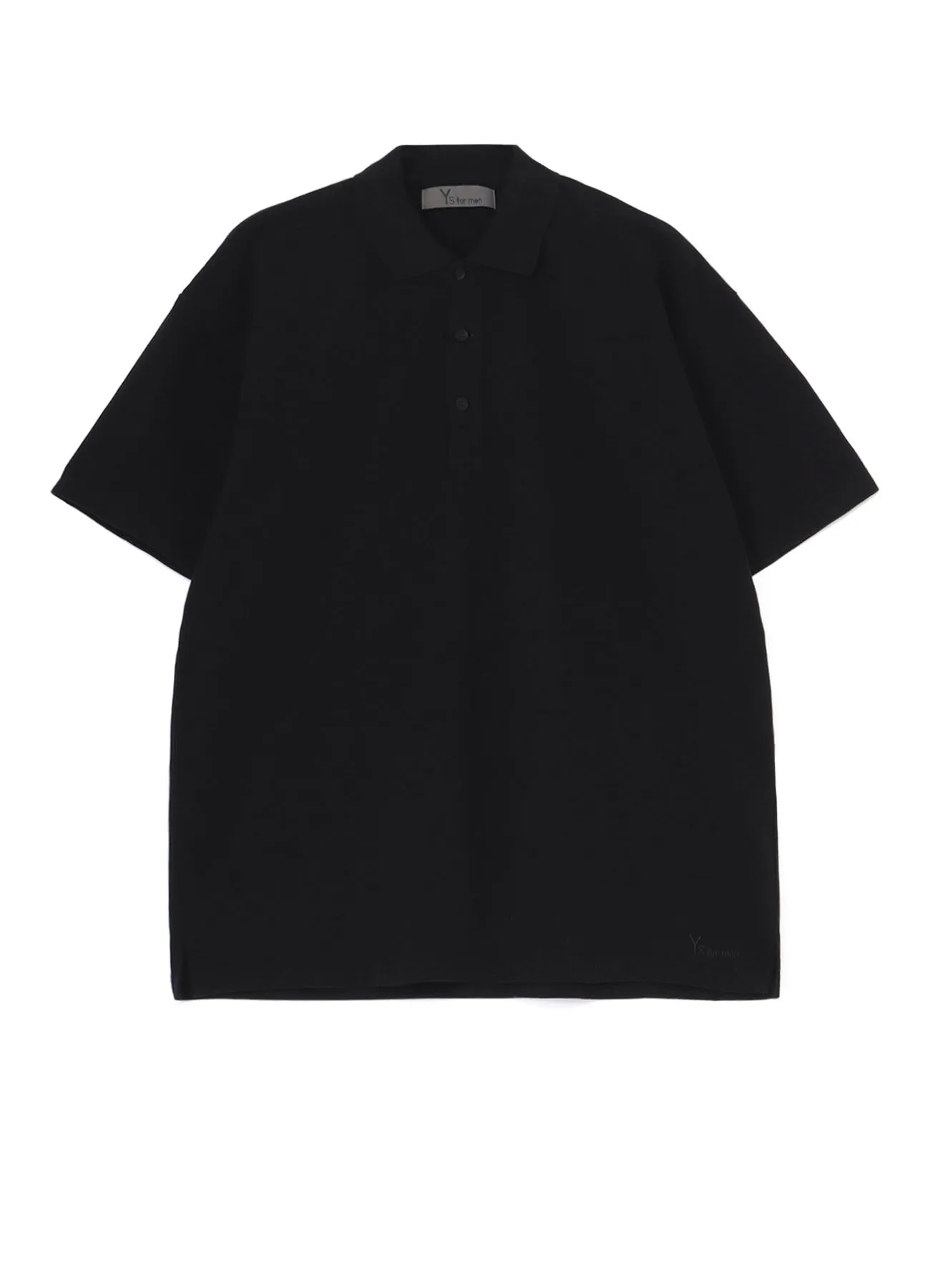 Y's for men LOGO EMBROIDERY POLO sold by Yohji Yamamoto