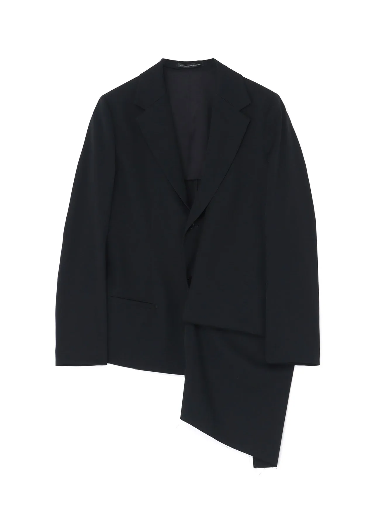 WOOL GABARDINE FRONT DOUBLE JACKET sold by Yohji Yamamoto