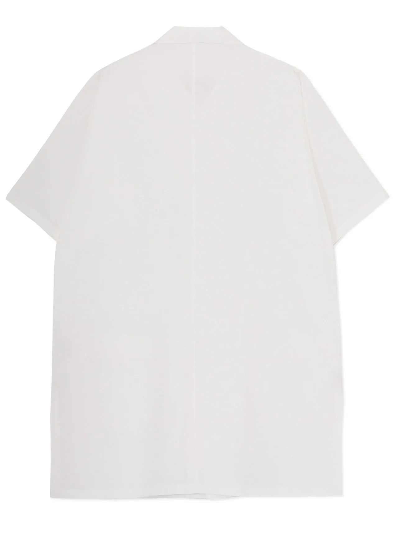 OPEN COLLAR TUBE SLEEVE BLOUSE sold by Yohji Yamamoto product image thumbnail 3