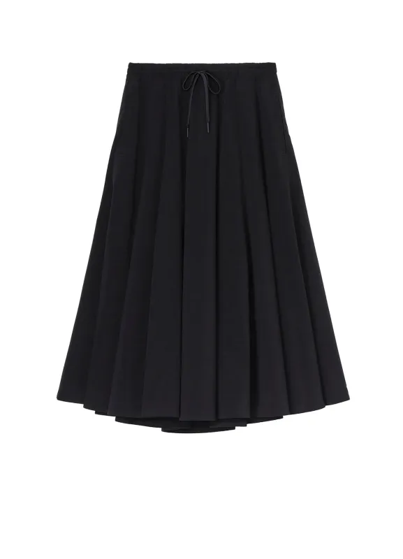 PE TAFFETA R-PANELED FLARE SKIRT sold by Yohji Yamamoto