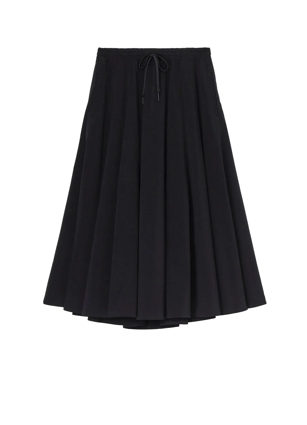 PE TAFFETA R-PANELED FLARE SKIRT sold by Yohji Yamamoto