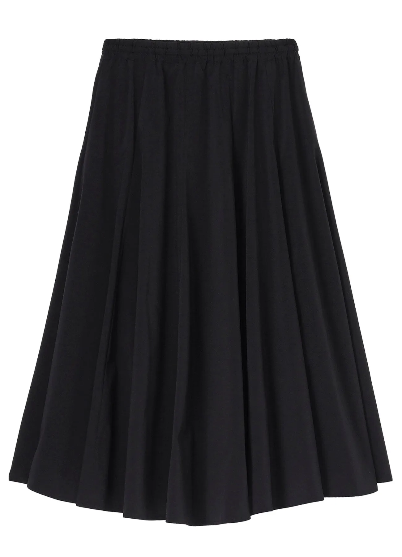 PE TAFFETA R-PANELED FLARE SKIRT sold by Yohji Yamamoto product image thumbnail 4