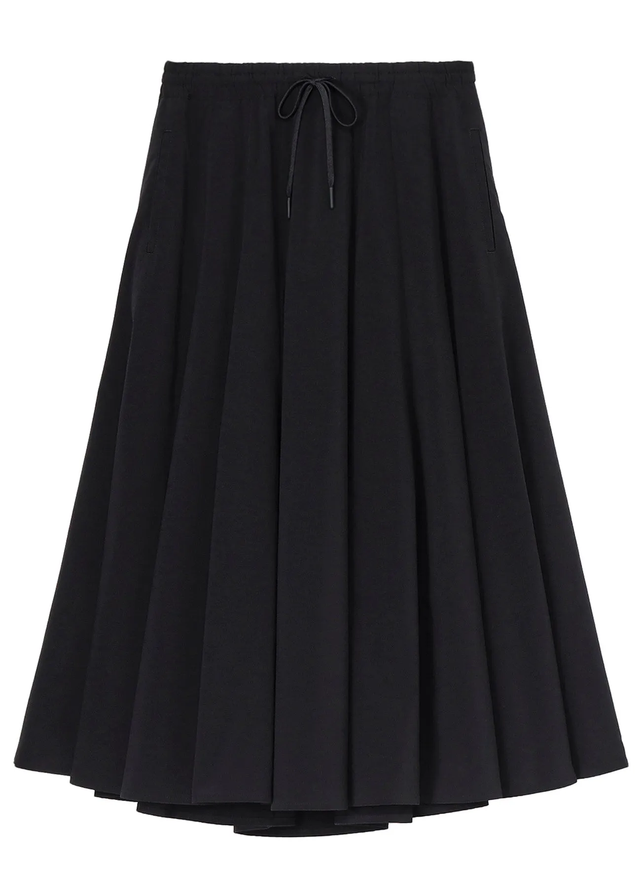 PE TAFFETA R-PANELED FLARE SKIRT sold by Yohji Yamamoto product image thumbnail 3