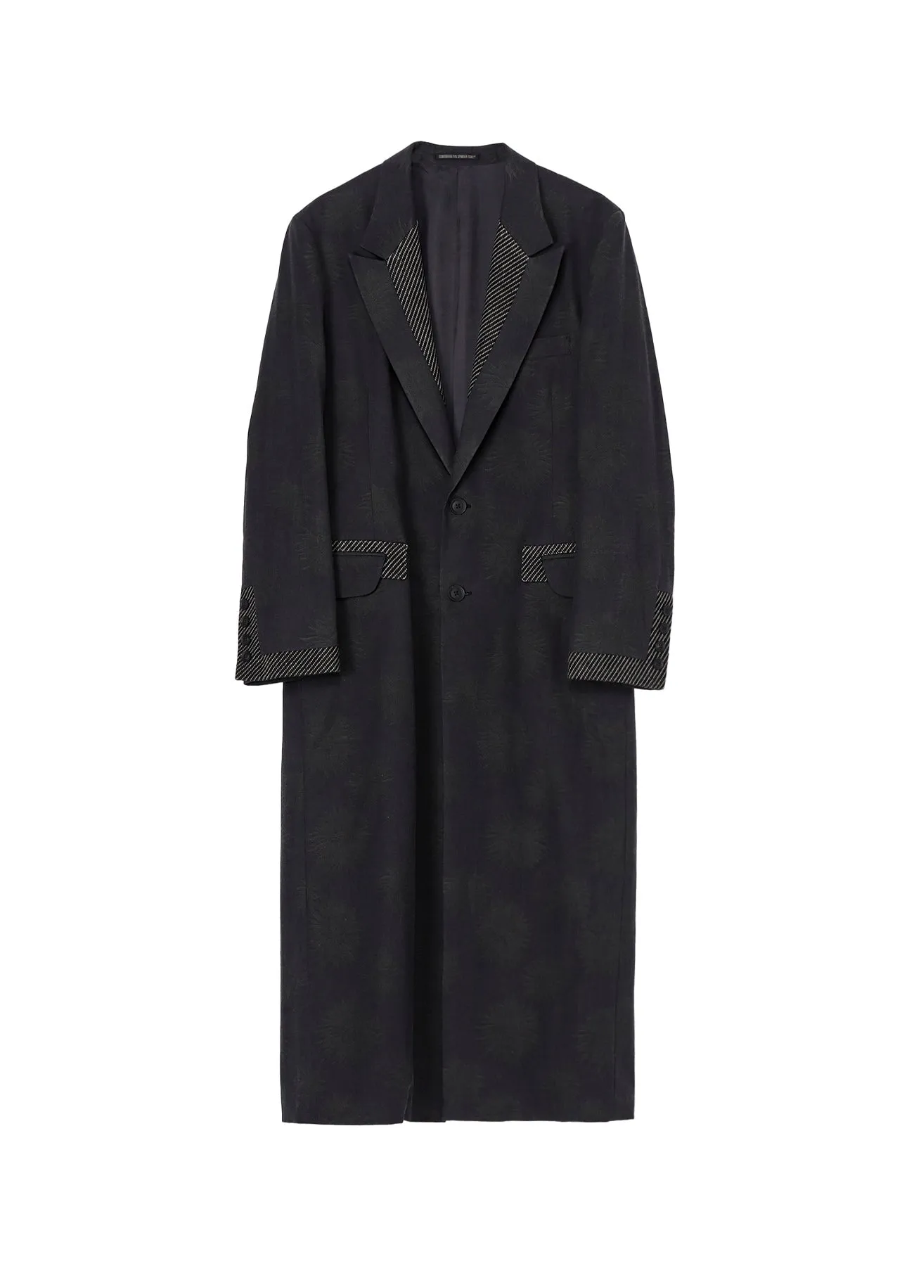 DUNGAREE JQ BLACK LONG JACKET sold by Yohji Yamamoto
